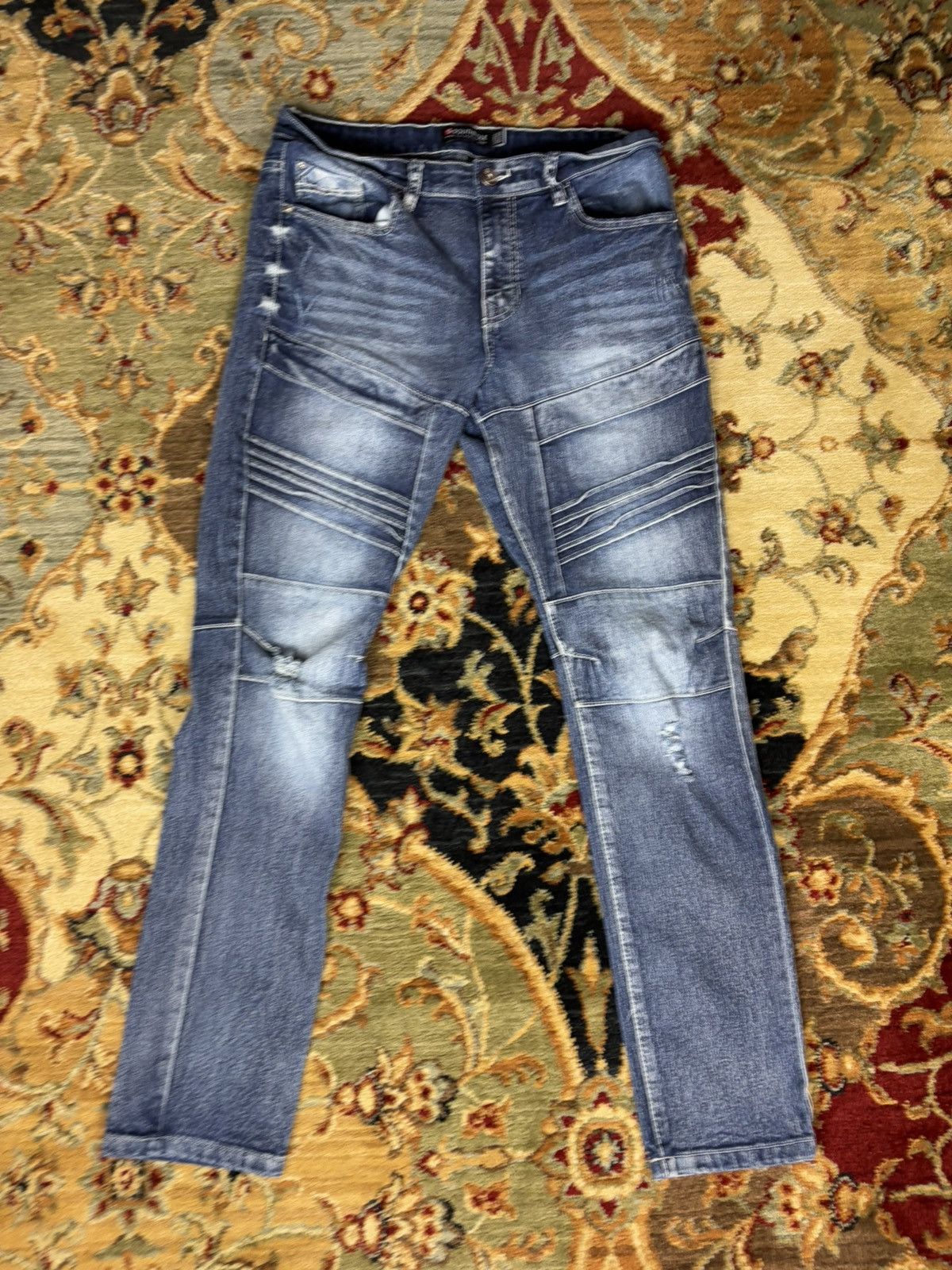 Southpole × Vintage Vintage Y2K South Pole Skinny Jeans Size US 32 / EU 48 - 4 Thumbnail
