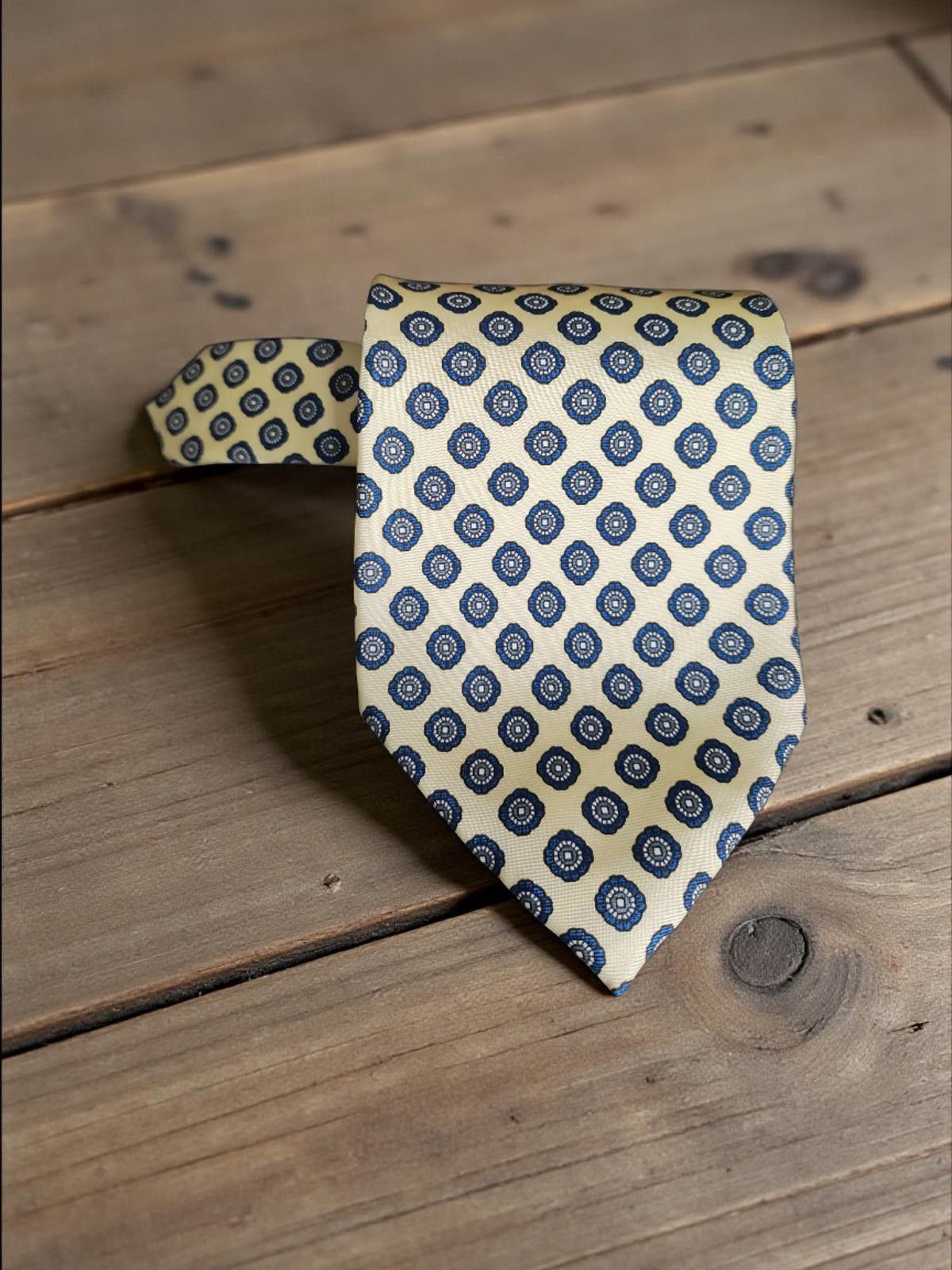 Bert Pulitzer Vintage Bert Pulitzer All Silk Patterned Tie Made in USA Size ONE SIZE - 2 Thumbnail