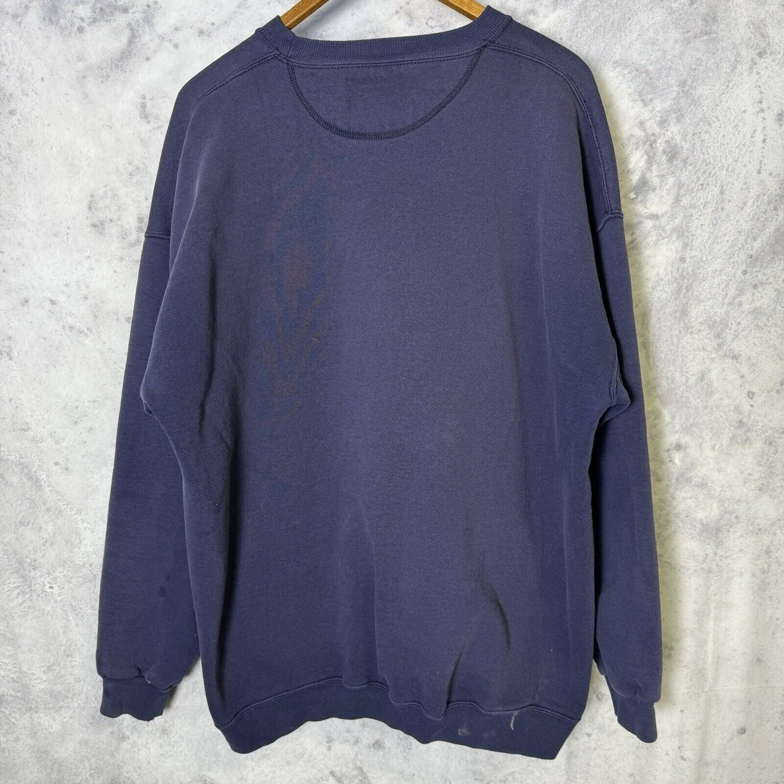 Vintage Vintage Michigan Wolverines Sweatshirt Mens XL Blue Crew Nec Size US XL / EU 56 / 4 - 2 Thumbnail