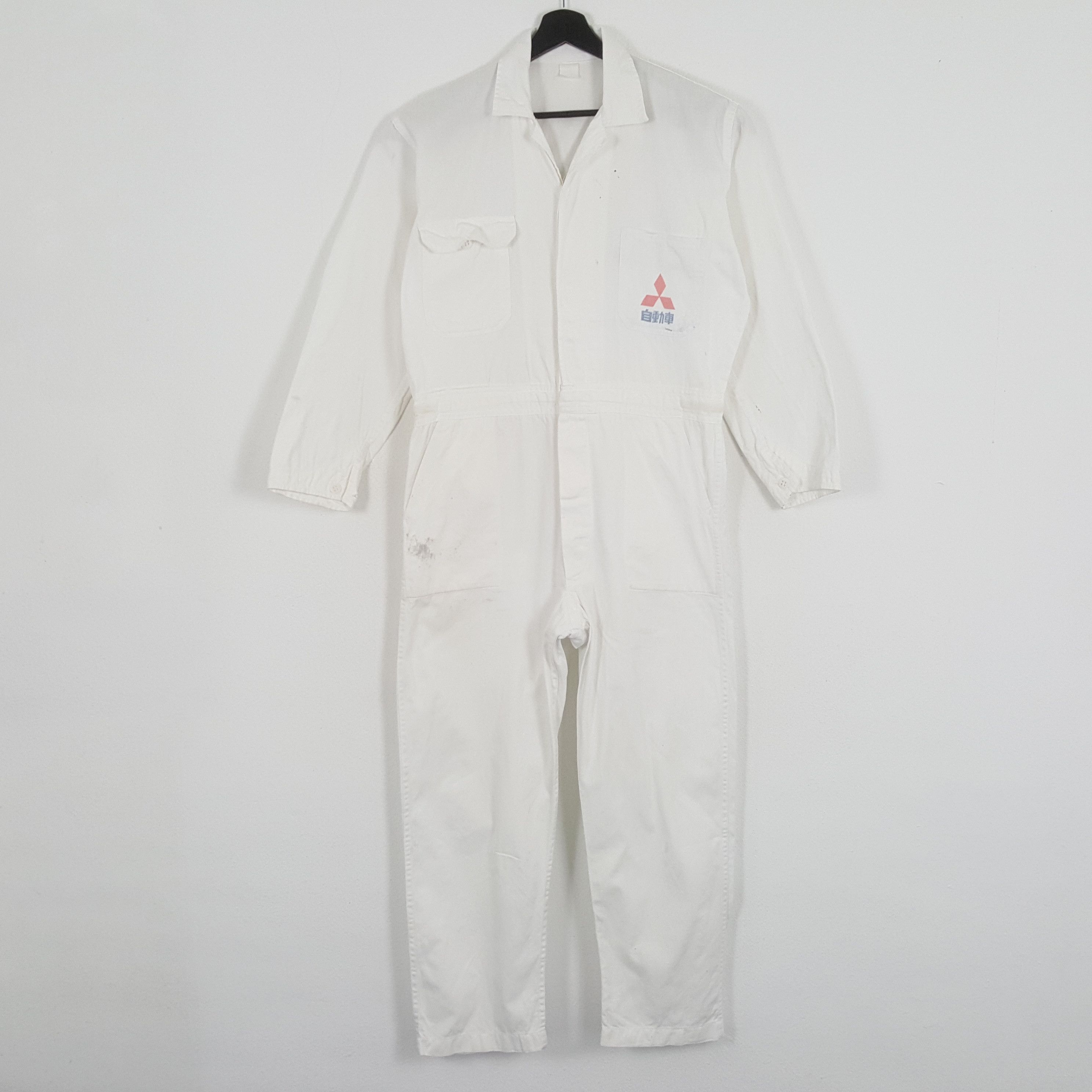 Japanese Brand × Vintage MITSUBISHI RALLI ART Workwear Style Custom Coverall Jacket Size US M / EU 48-50 / 2 - 4 Thumbnail
