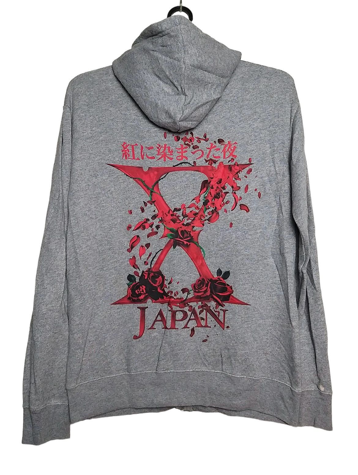 Band Tees RARE🔥X-JAPAN"JAPANESE ROCK BAND" TOUR 2018 ZIPPER HOODIES Size US M / EU 48-50 / 2 - 1 Thumbnail