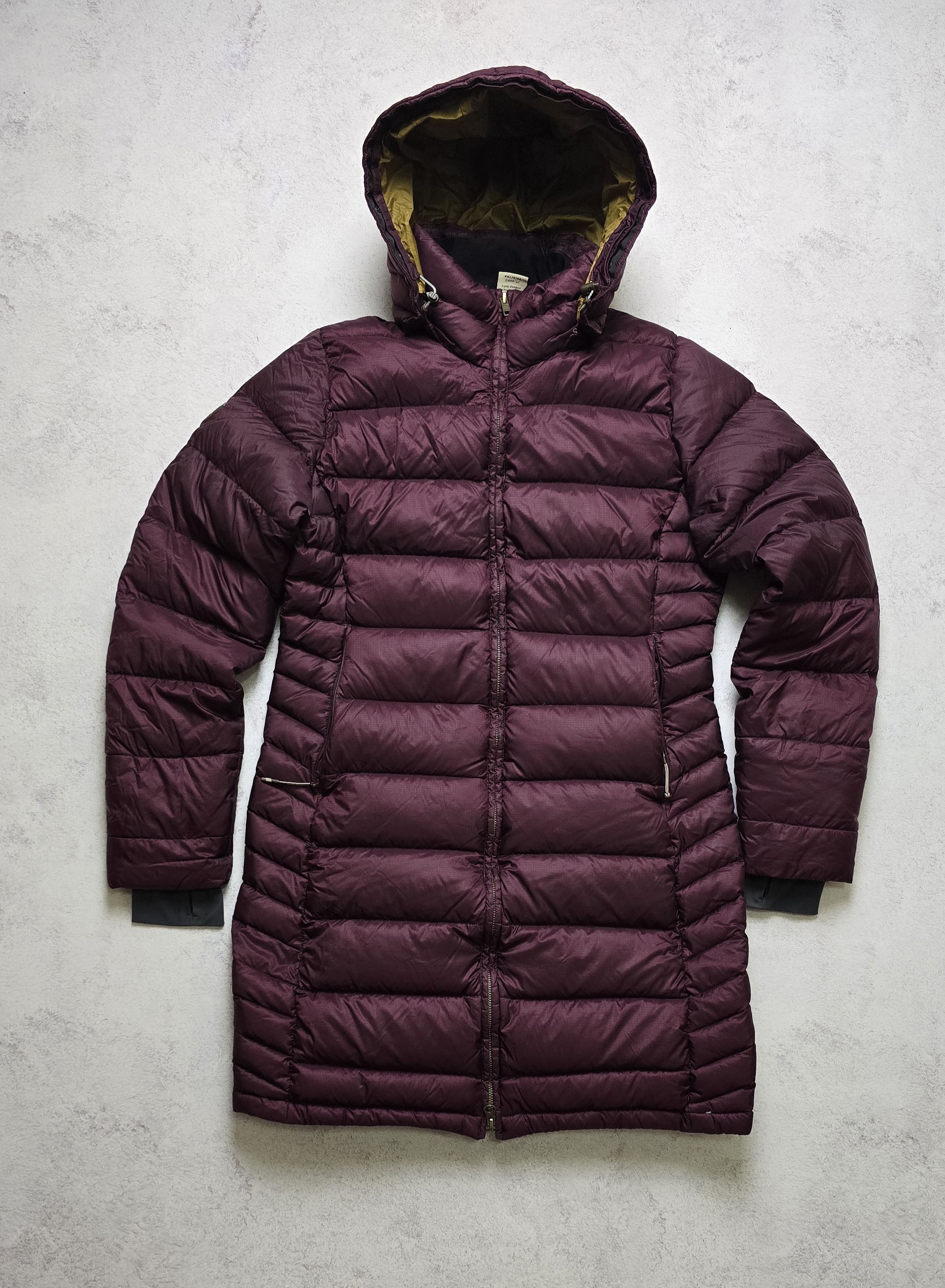 Rab Rab Deep Cover Down Parka Hooded Burgundy Winter Jacket Size M / US 6-8 / IT 42-44 - 1 Thumbnail