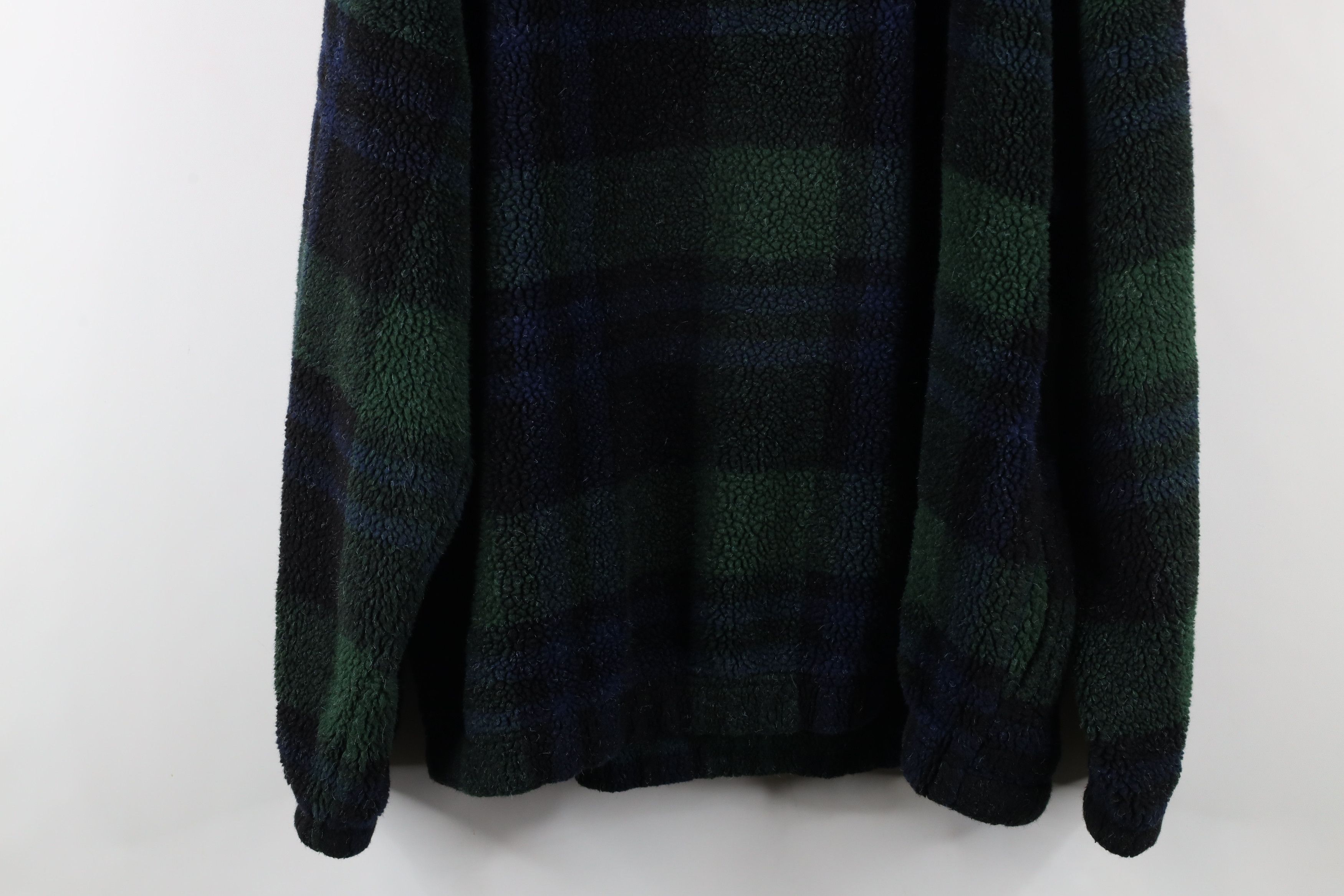 Vintage Vintage 90s Streetwear Half Zip Pullover Sweater Plaid Size US XL / EU 56 / 4 - 11 Thumbnail