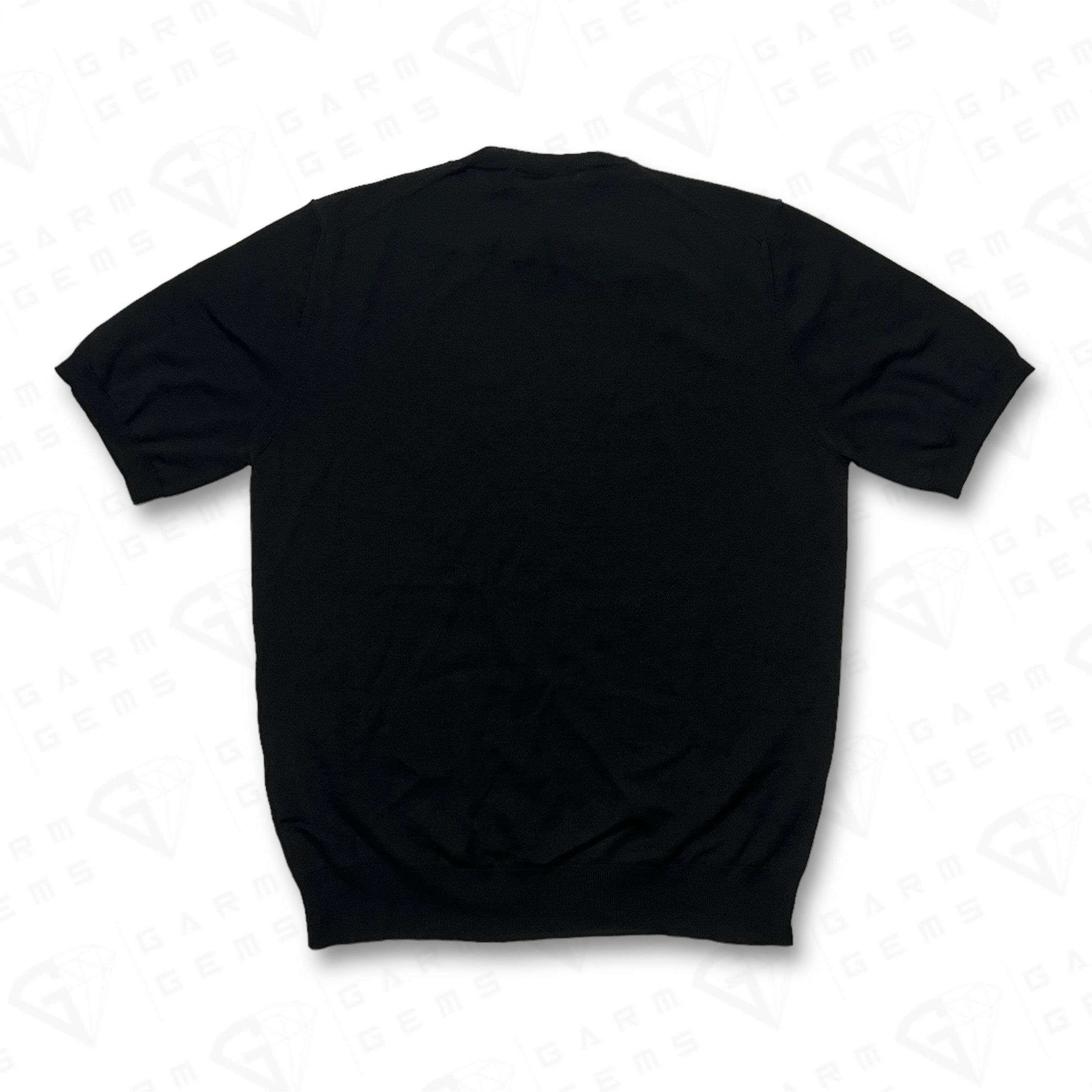 Prada Prada Plain Wool Knit T-Shirt Size US M / EU 48-50 / 2 - 2 Thumbnail