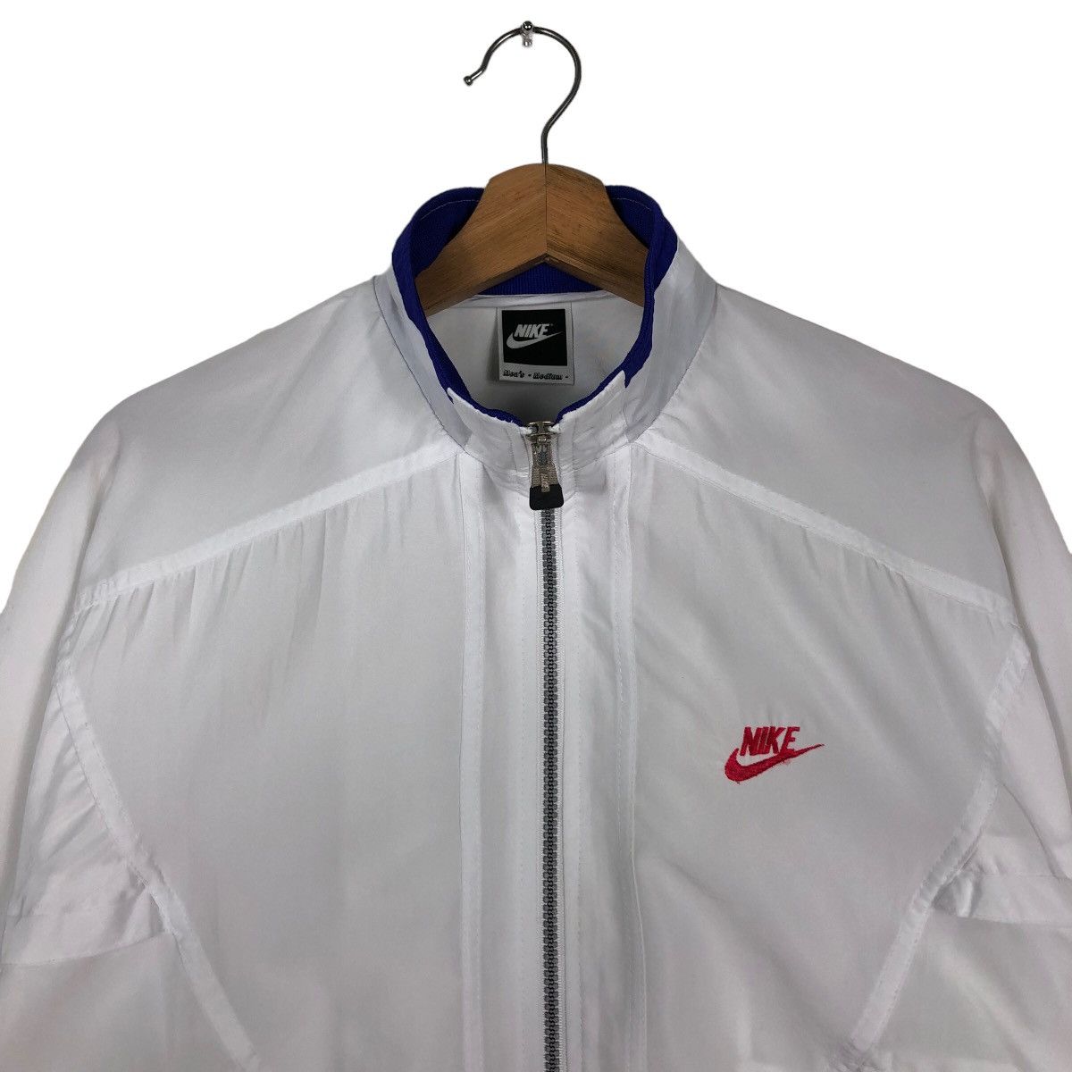 Nike 🔥90’s Bomber Jacket Nike Big Swoosh Size US M / EU 48-50 / 2 - 3 Thumbnail