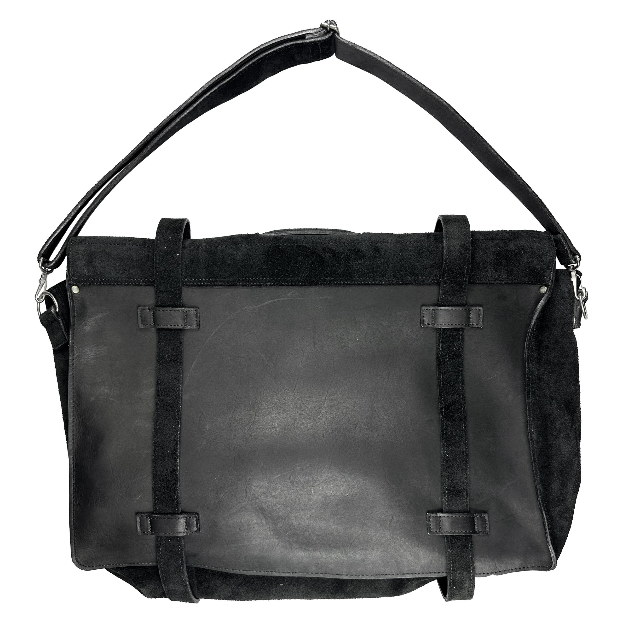 Comme des Garcons Homme Plus 80's Suede Messenger Bag Size ONE SIZE - 2 Thumbnail