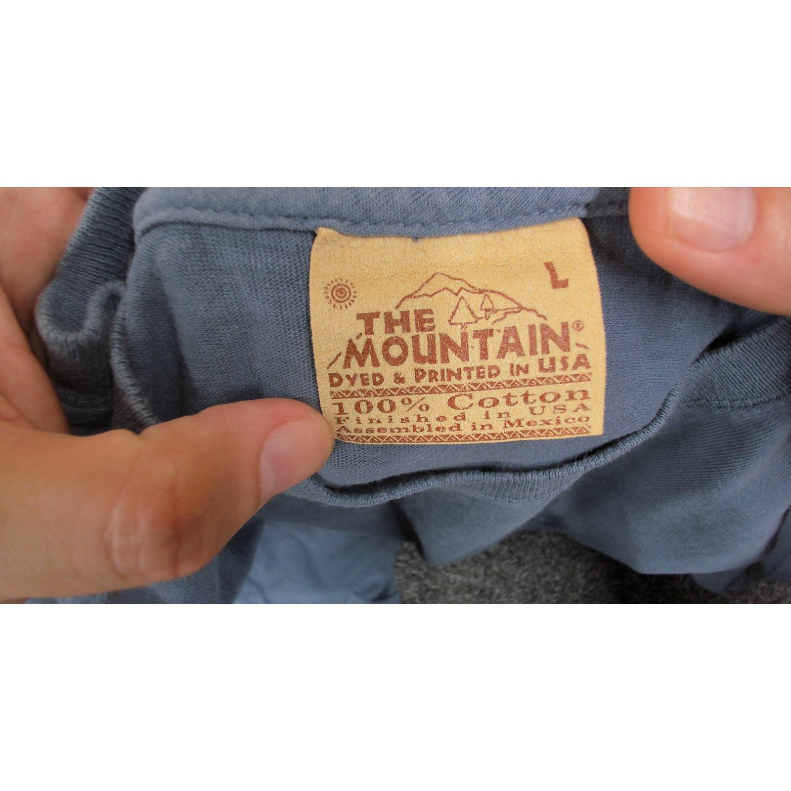 The Mountain The Mountain | Y2K Faded White Tiger Boxy Nature Tee Size US L / EU 52-54 / 3 - 5 Thumbnail