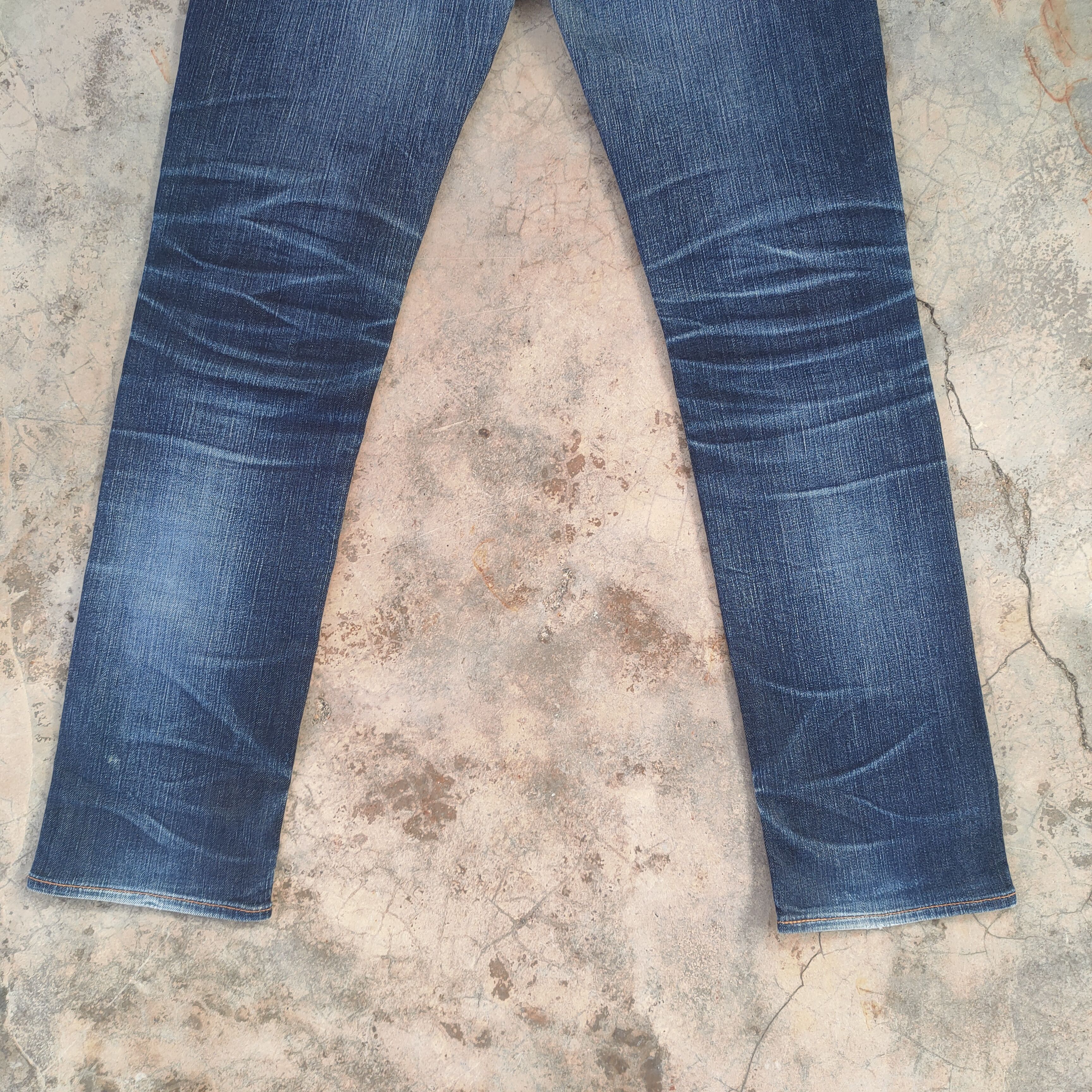 Levi's Vintage Clothing VINTAGE LEVI'S 511 SKINNY FADED DISTRESSED JEAN DENIM PANTS Size US 30 / EU 46 - 10 Thumbnail