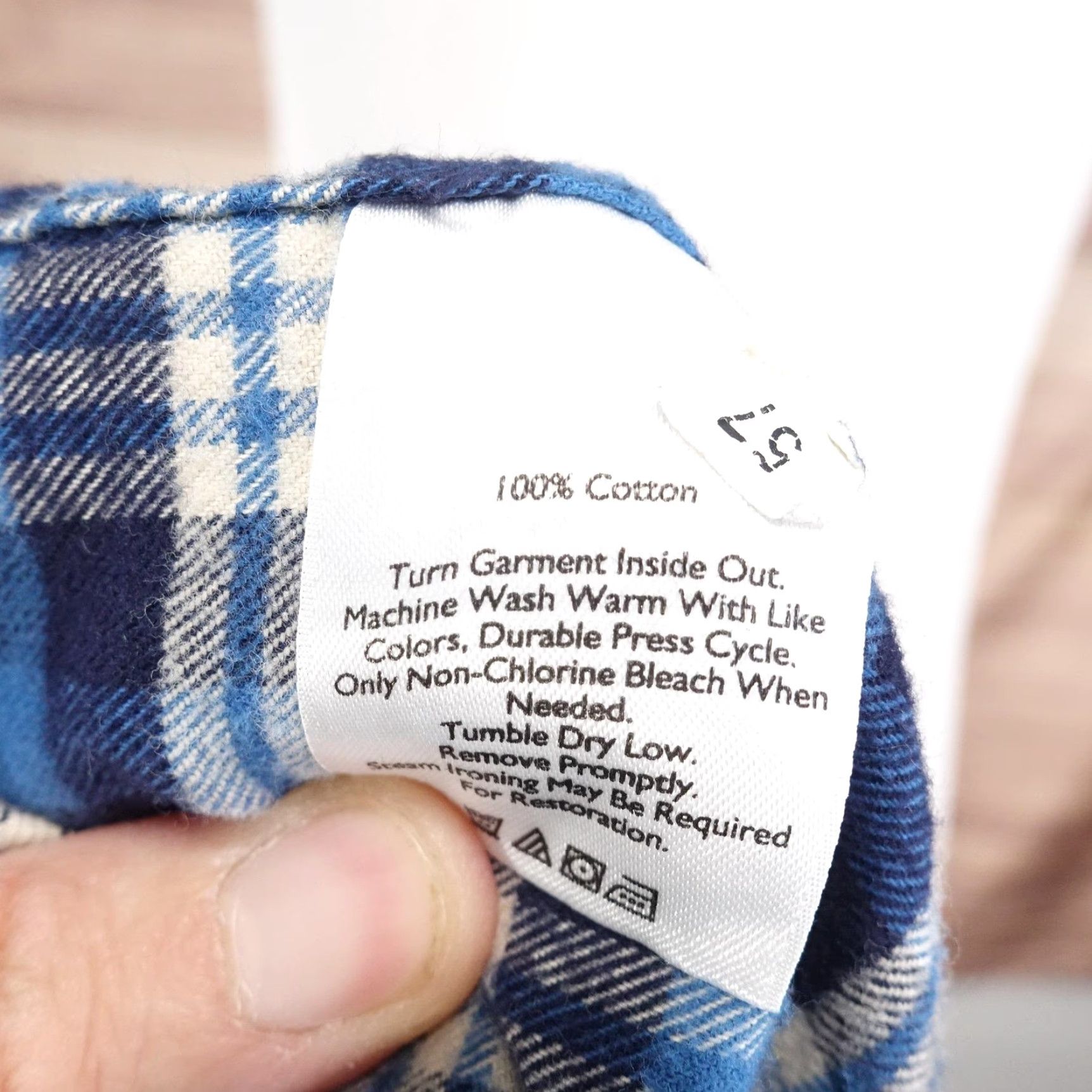 Eddie Bauer Eddie Bauer Flannel Shirt Mens Medium Blue Plaid Button-Up Relaxed Fit Cotton Size US M / EU 48-50 / 2 - 7 Thumbnail