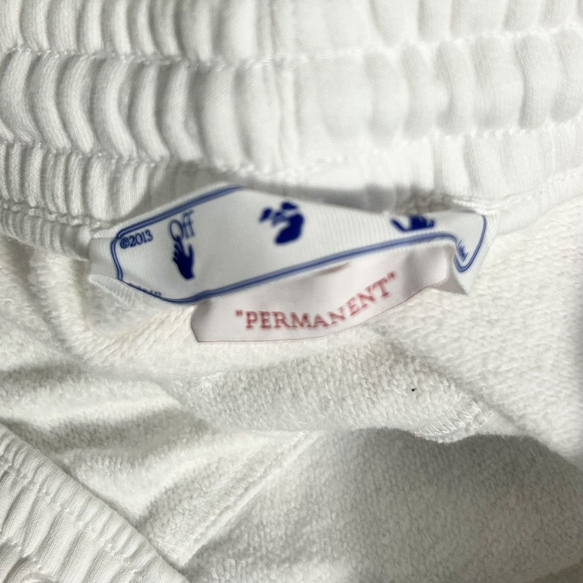 Off-White New Off-White Diagonal Stripe Sweatpants White Mens Size XL Size US 36 / EU 52 - 5 Thumbnail