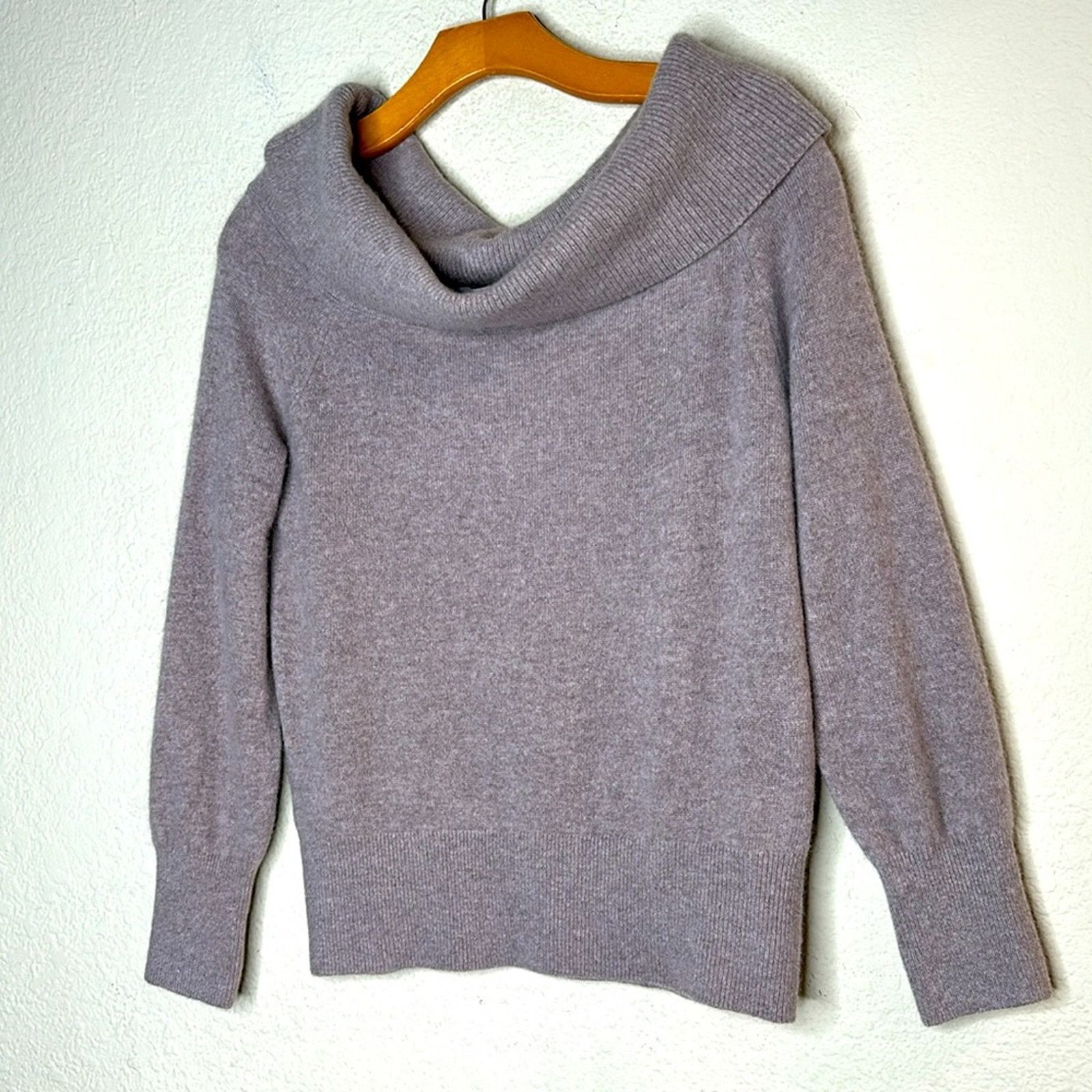 White + Warren White + Warren Cashmere Bardot Knit Sweater Tan Size Medium Size M / US 6-8 / IT 42-44 - 8 Thumbnail