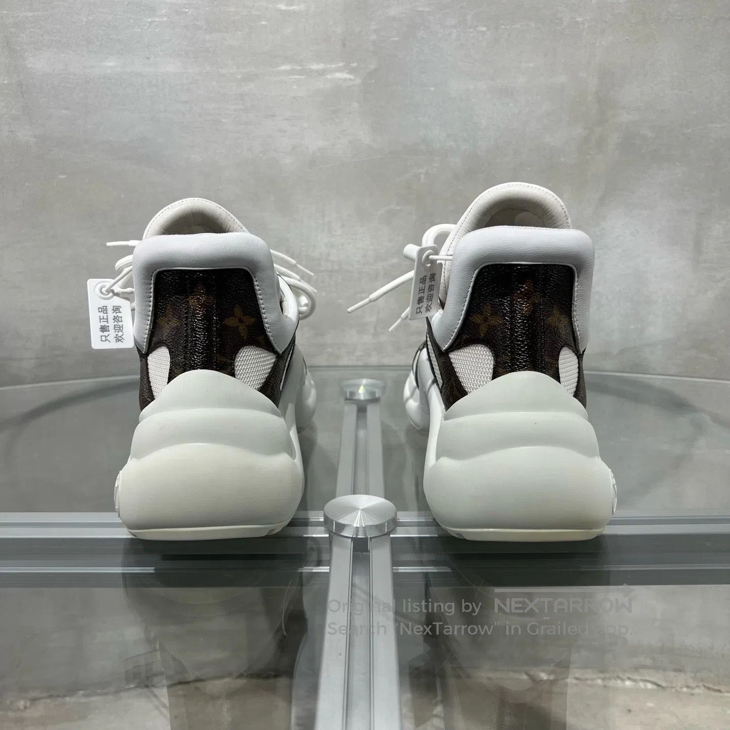 Louis Vuitton Louis Vuitton Archlight White and Brown Color Combination Size US 6 / IT 36 - 6 Thumbnail