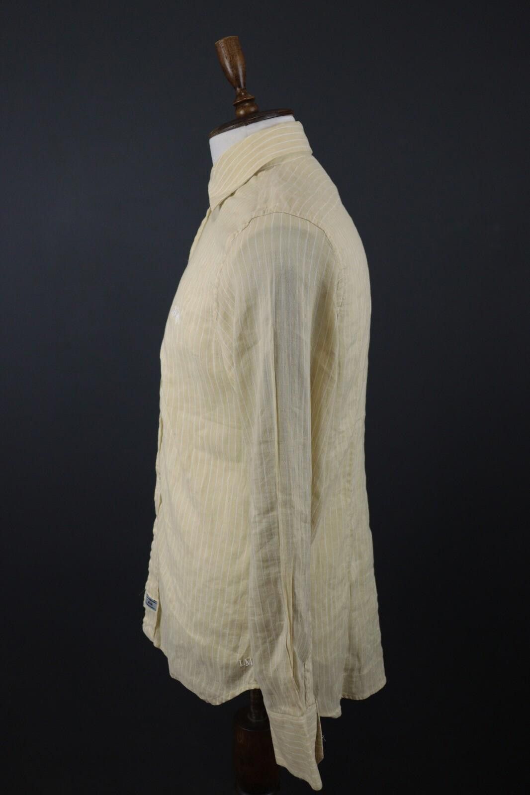 La Martina NWT La Martina Buenos Aires Beige Stripe Shirt Size L Size US L / EU 52-54 / 3 - 7 Thumbnail