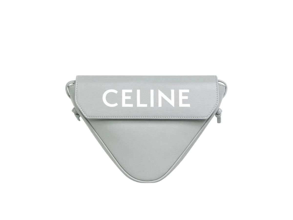 o1bcso1str1224 Size: OS / Smooth Calfskin Triangle Bag