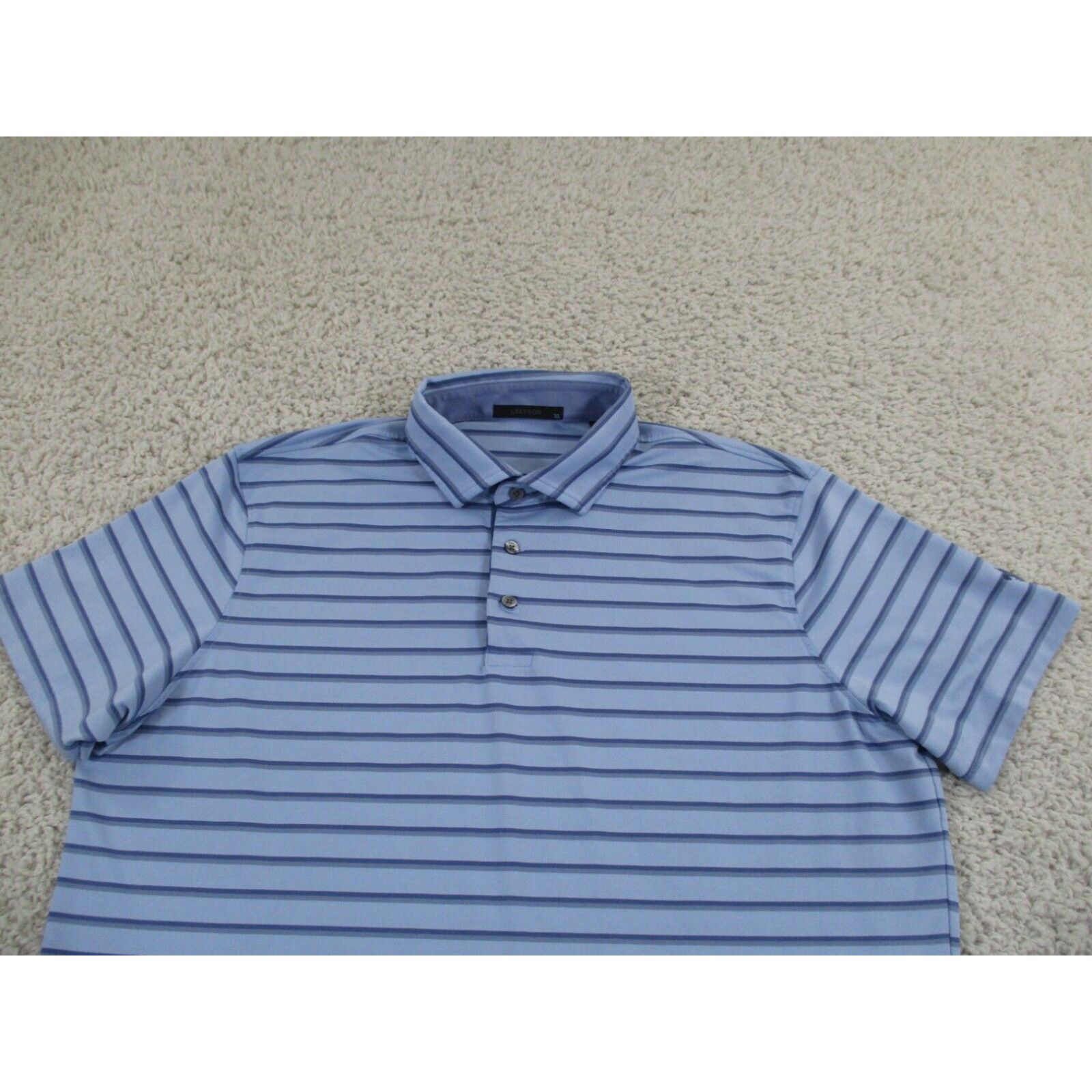 Chemise Vineyard Vines Harbor Homme - Bleu à Carreaux - Manches Longues - Taille L - Preppy