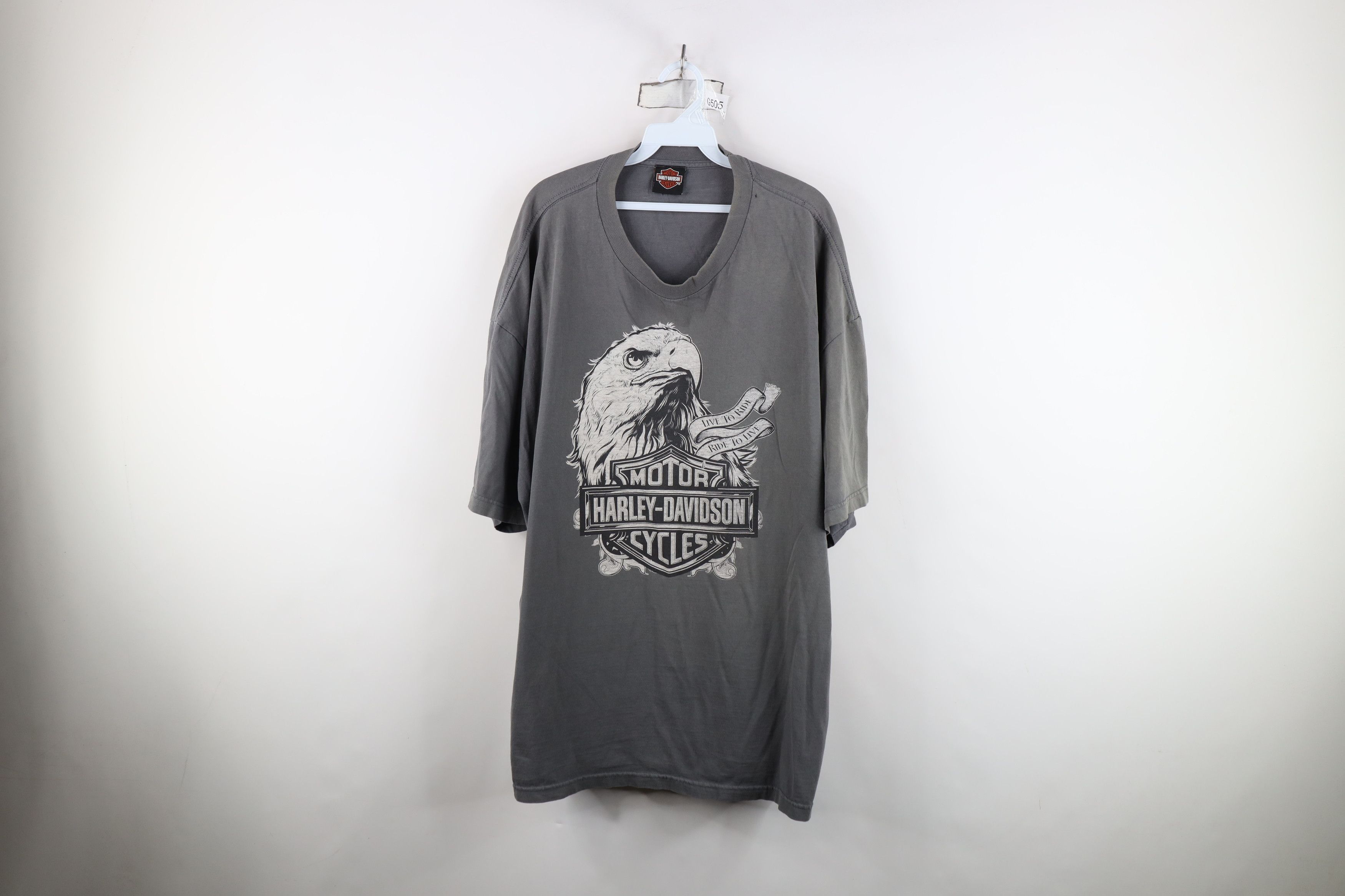 Harley Davidson Vintage Y2K Harley Davidson Tribal Eagle T-Shirt Size US XXL / EU 58 / 5 - 1 Thumbnail