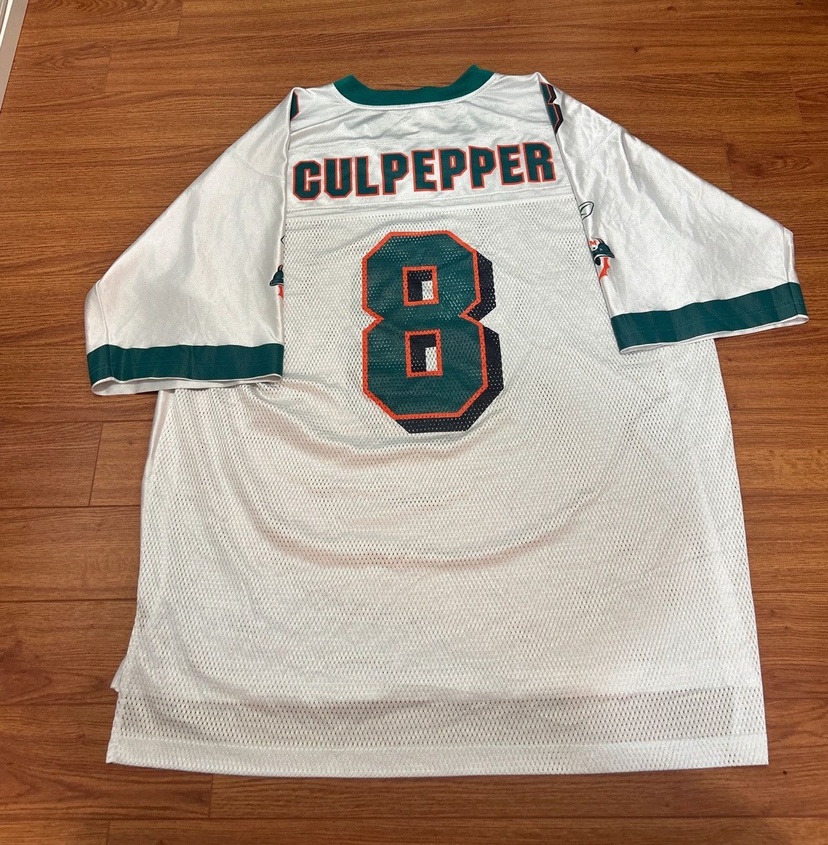 Reebok Vintage 2006 Miami Dolphins Reebok Daunte Culpepper Jersey Size US XL / EU 56 / 4 - 3 Thumbnail