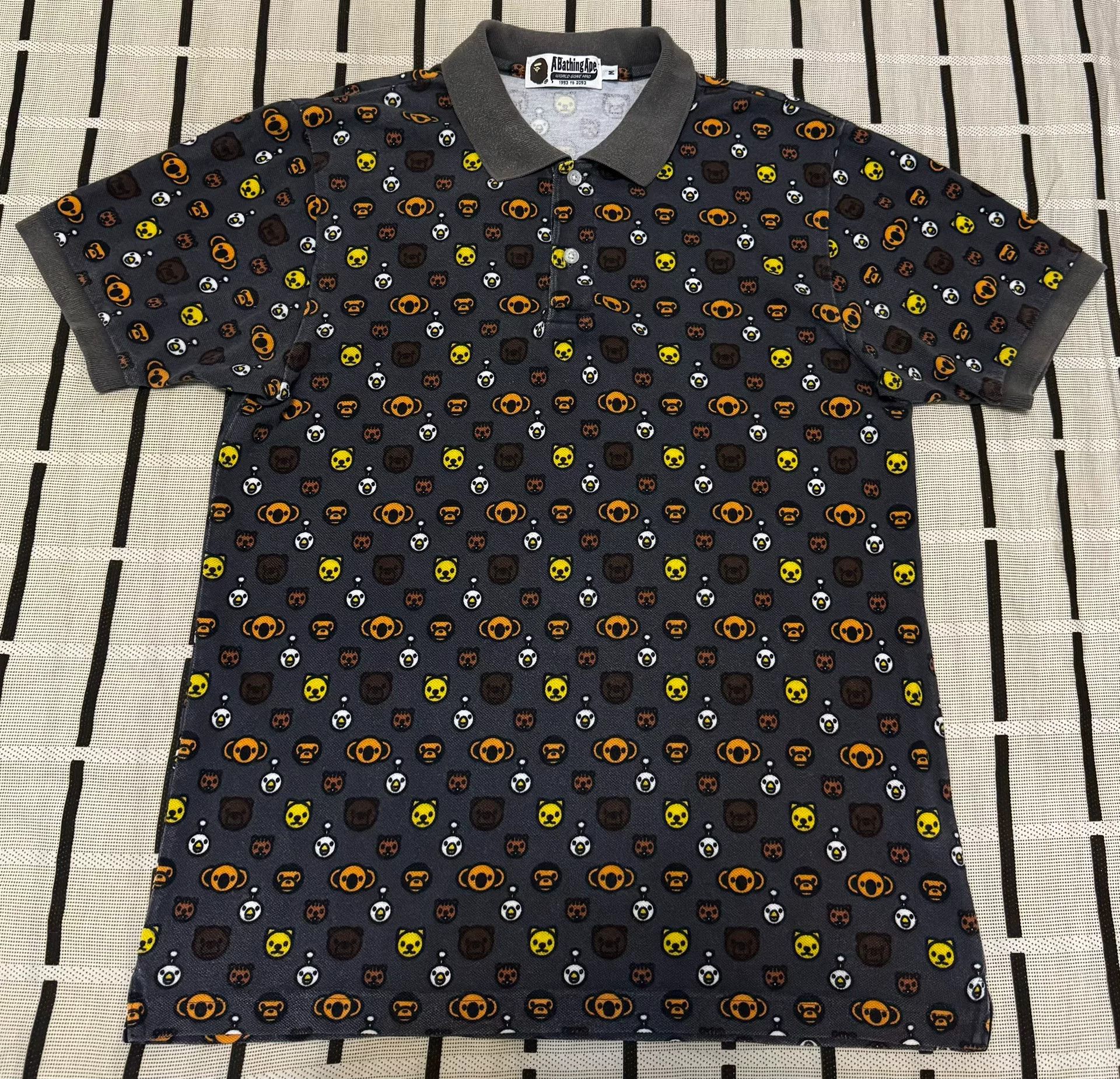 Bape Bape Multi Polo M Men Size US M / EU 48-50 / 2 - 1 Thumbnail