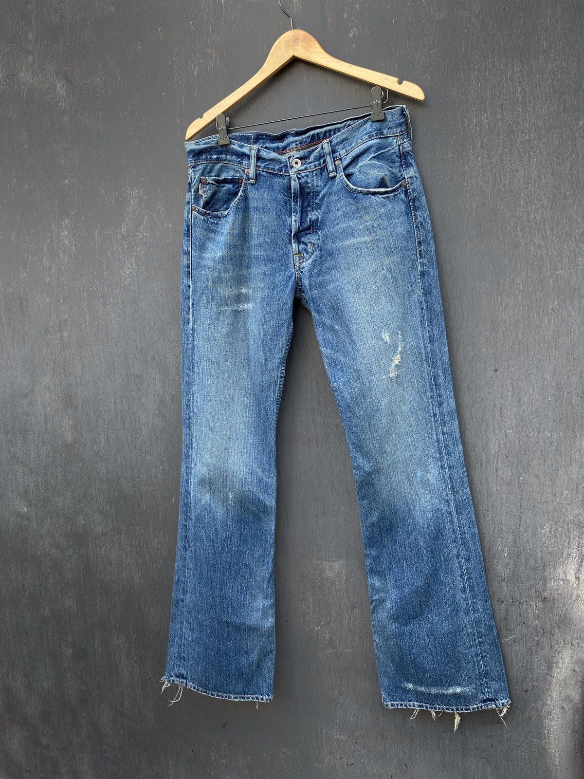 Polo Ralph Lauren Polo Ralph Lauren Darren distressed boot Denim size 32/34 Size US 32 / EU 48 - 1 Thumbnail