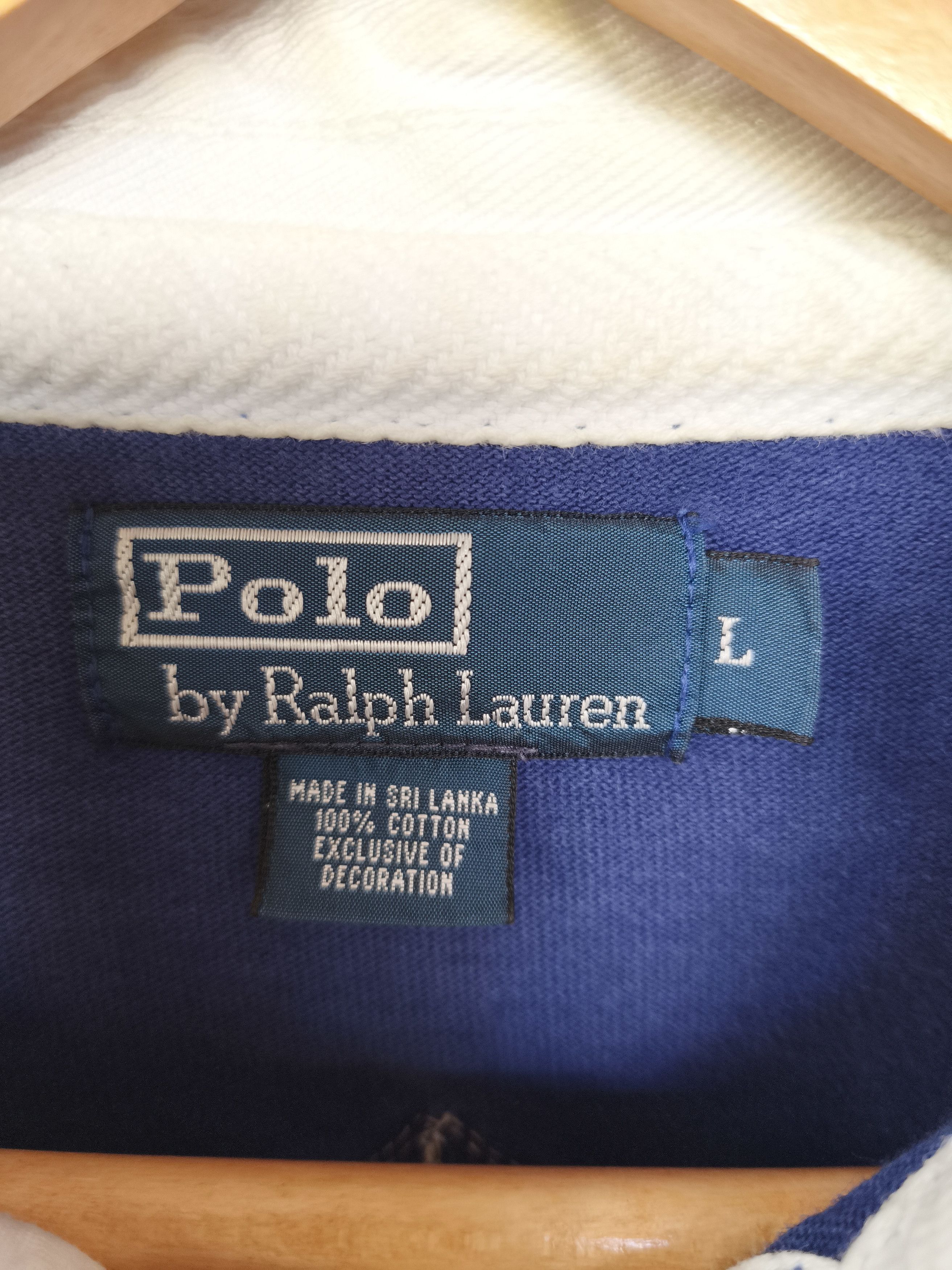 Polo Ralph Lauren 🔥 Rare Polo Ralph Lauren polos long sleeve Polo Rugby Size US L / EU 52-54 / 3 - 14 Thumbnail