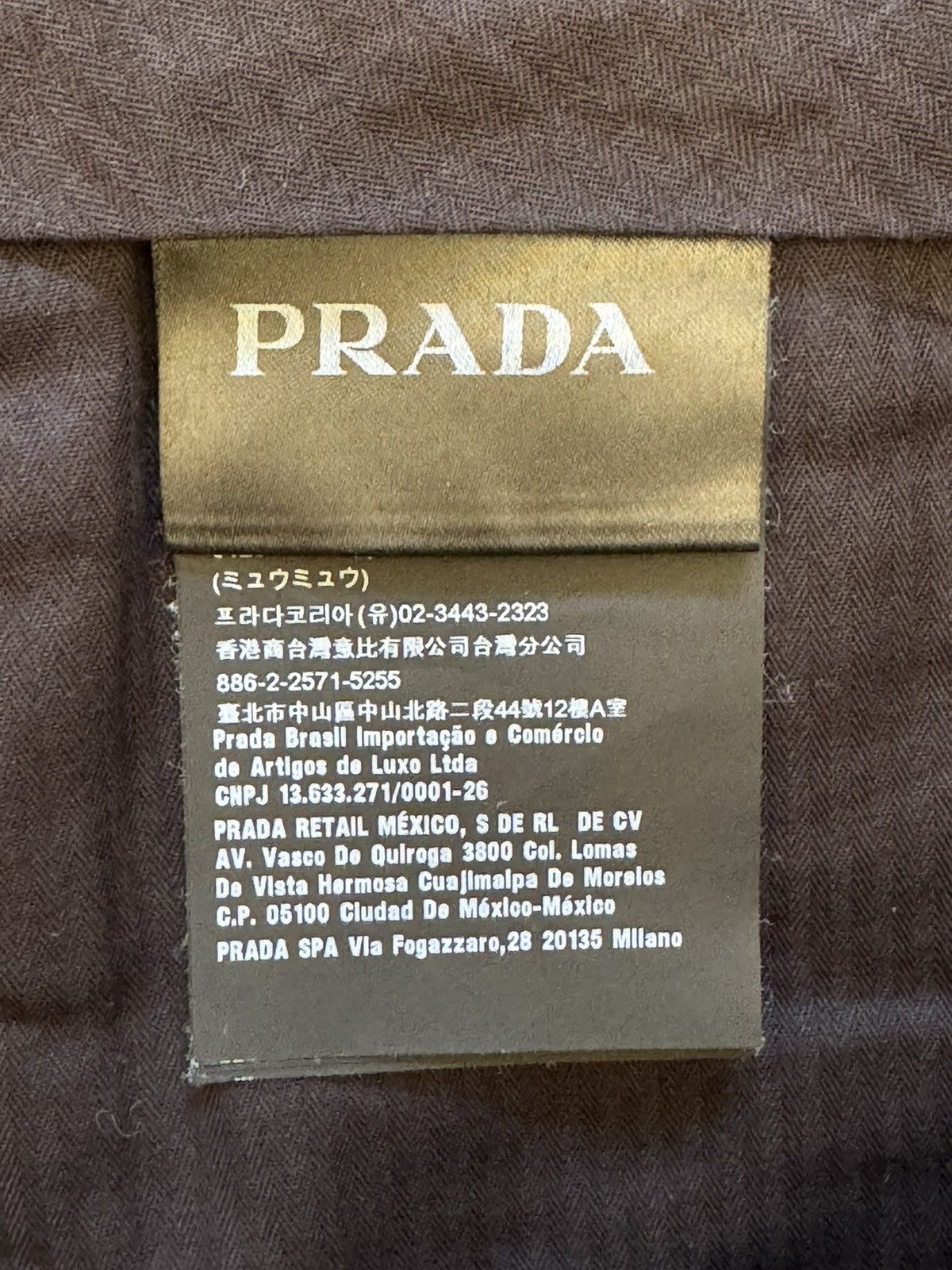 Prada PRADA brown trousers incorporated belt SS19 Size 46S - 9 Thumbnail