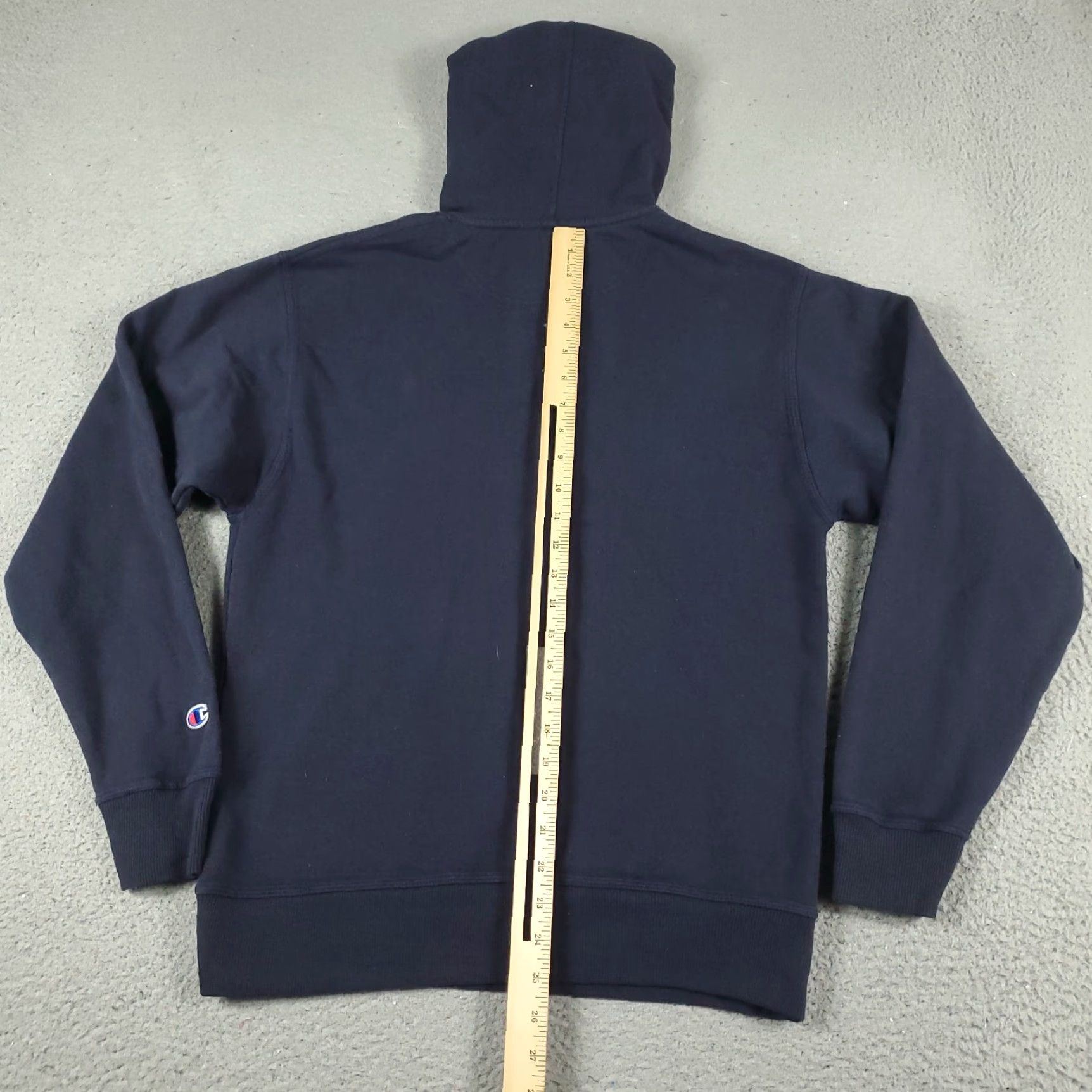 Champion Champion Hoodie Mens Small Blue Pullover Casual Sweatshirt Classic Sports Size US S / EU 44-46 / 1 - 5 Thumbnail