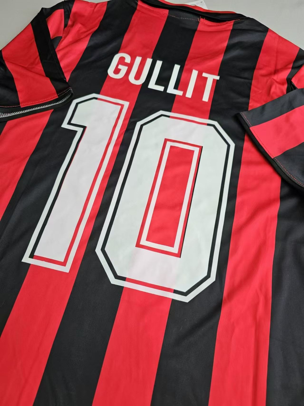 Other 1988 89 Ac Milan #10 Ruud Gullit Jersey Size US XL / EU 56 / 4 - 4 Thumbnail