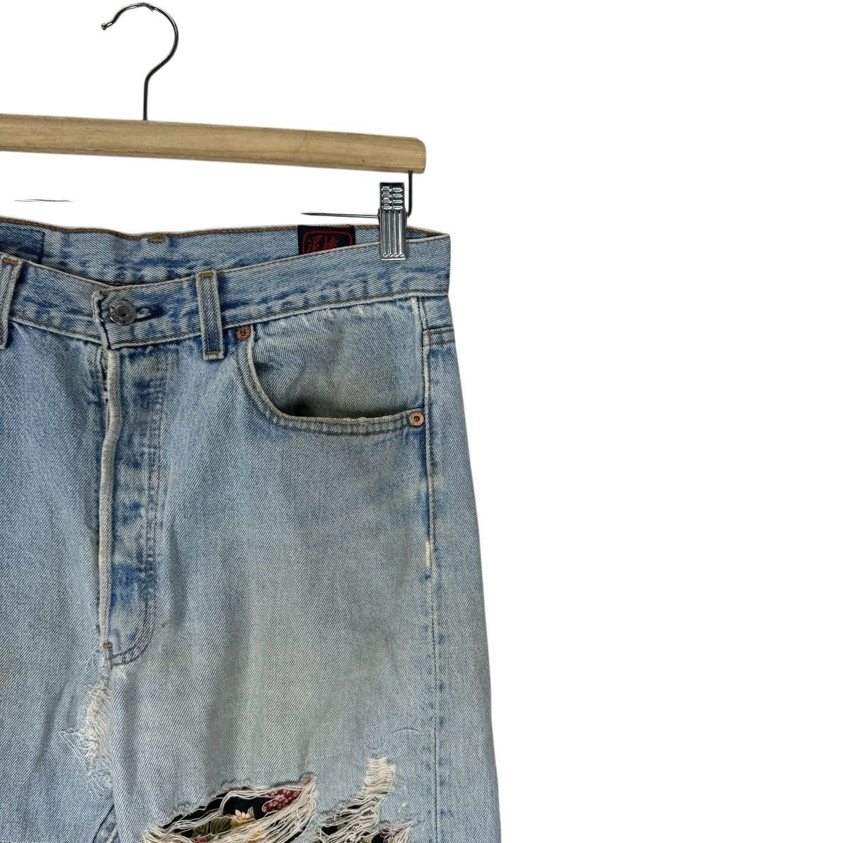 Levi's ☀️LEVI’S 501XX PATCHWORK DENIM JEANS PANTS Size US 34 / EU 50 - 4 Thumbnail
