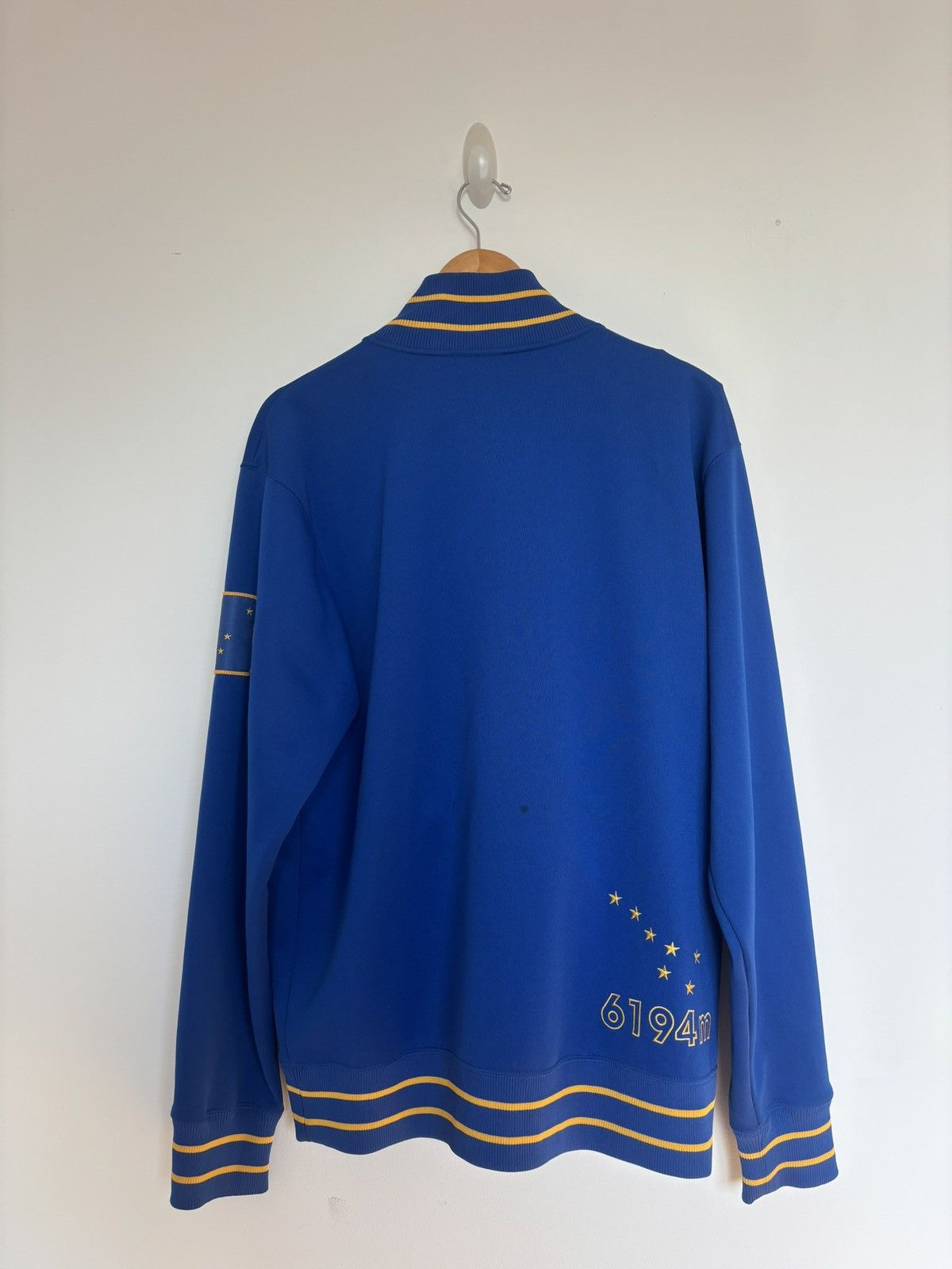 The North Face The North Face Denali Alaska Zip Track Jacket Blue Yellow XL Size US XL / EU 56 / 4 - 3 Thumbnail