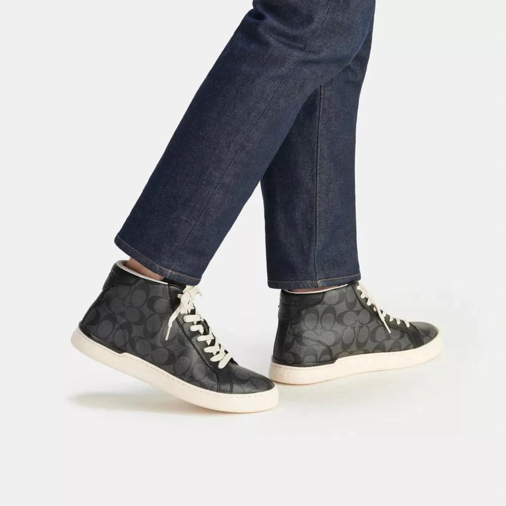 Coach Coach Men's High-Top Sneakers Men’s 11.5D Size US 11.5 / EU 44-45 - 5 Thumbnail