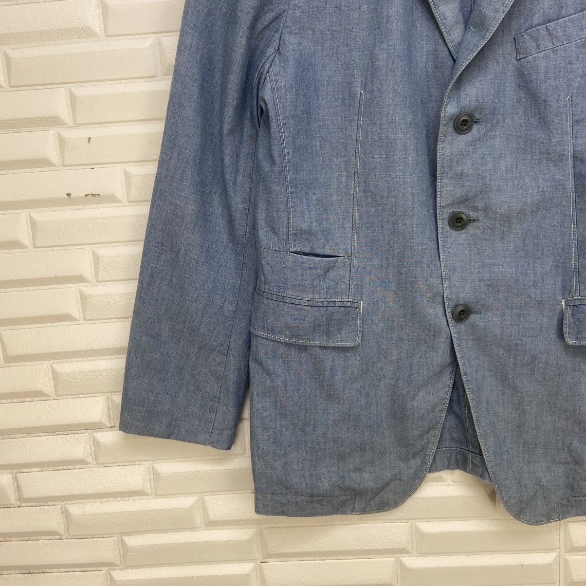 Lemaire × Uniqlo Lemaire Uniqlo Indigo Coat Jacket Size US S / EU 44-46 / 1 - 5 Thumbnail