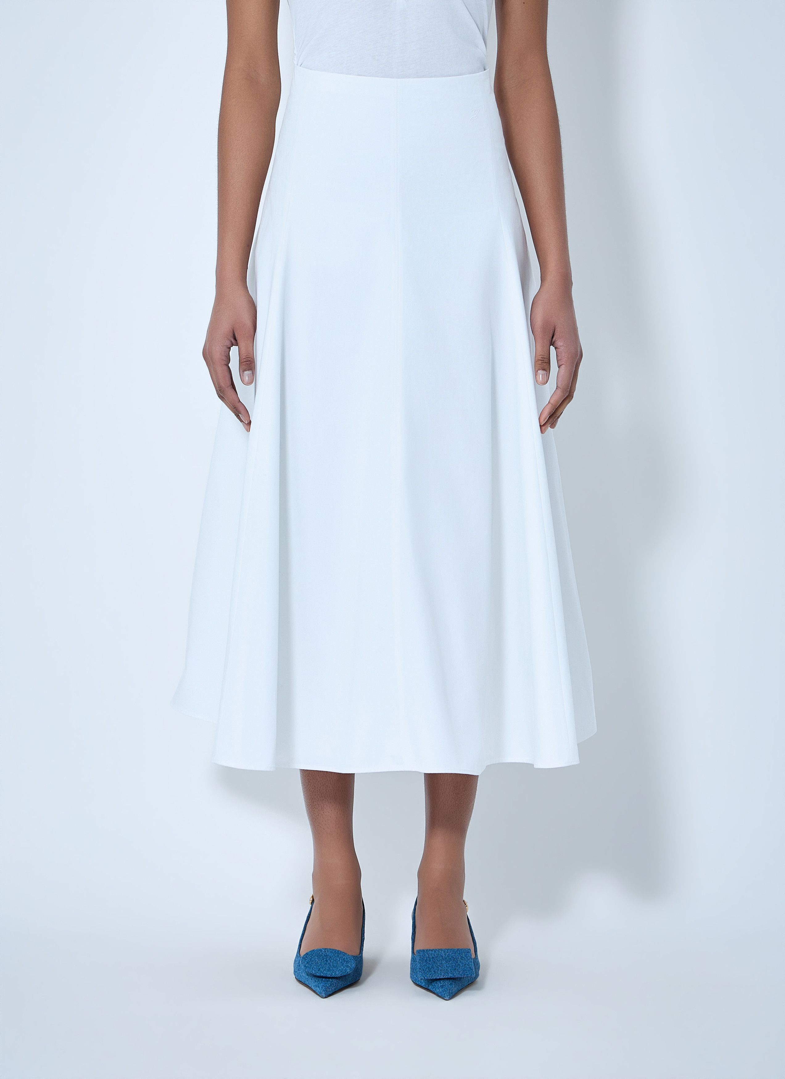 Jacquemus A-line Midi Skirt Size 28" / US 6 / IT 42 - 1 Thumbnail