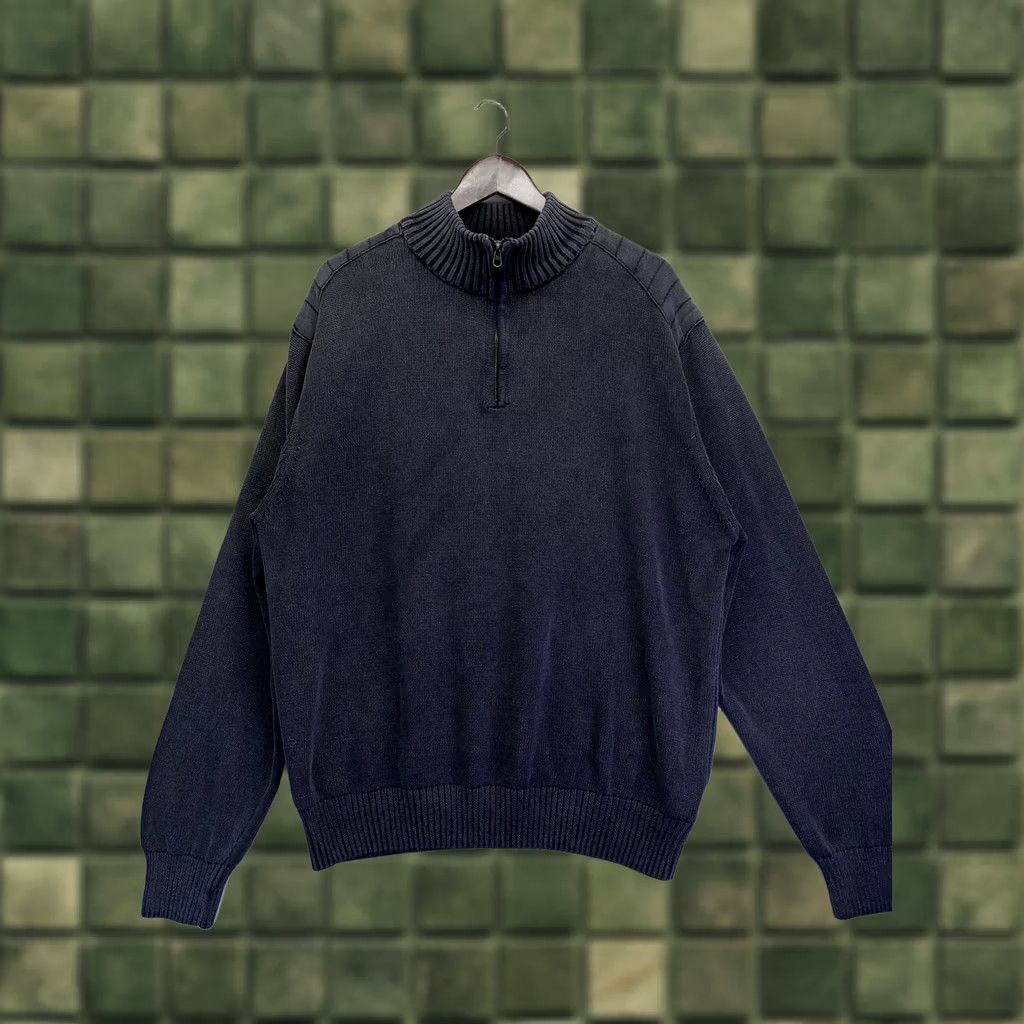Vintage Red Head Mens Sweater XL 1/4 Zip Pullover Gray Charcoal Faded - Mens Size XL Pullover Zip Grays Sweater 1/4 Zip Gray Charcoal 4523 Size US XL / EU 56 / 4 - 1 Thumbnail