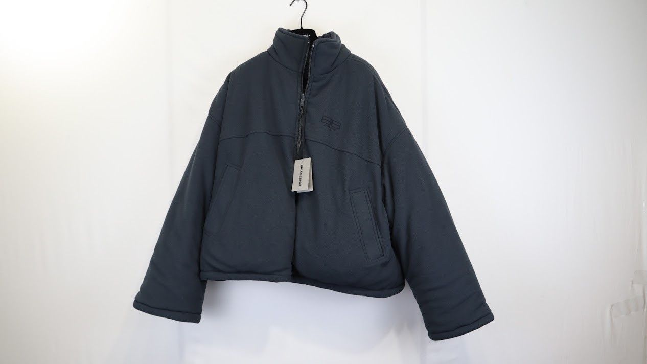 Balenciaga o1rshd1 Jacket in Blue Size US M / EU 48-50 / 2 - 1 Thumbnail