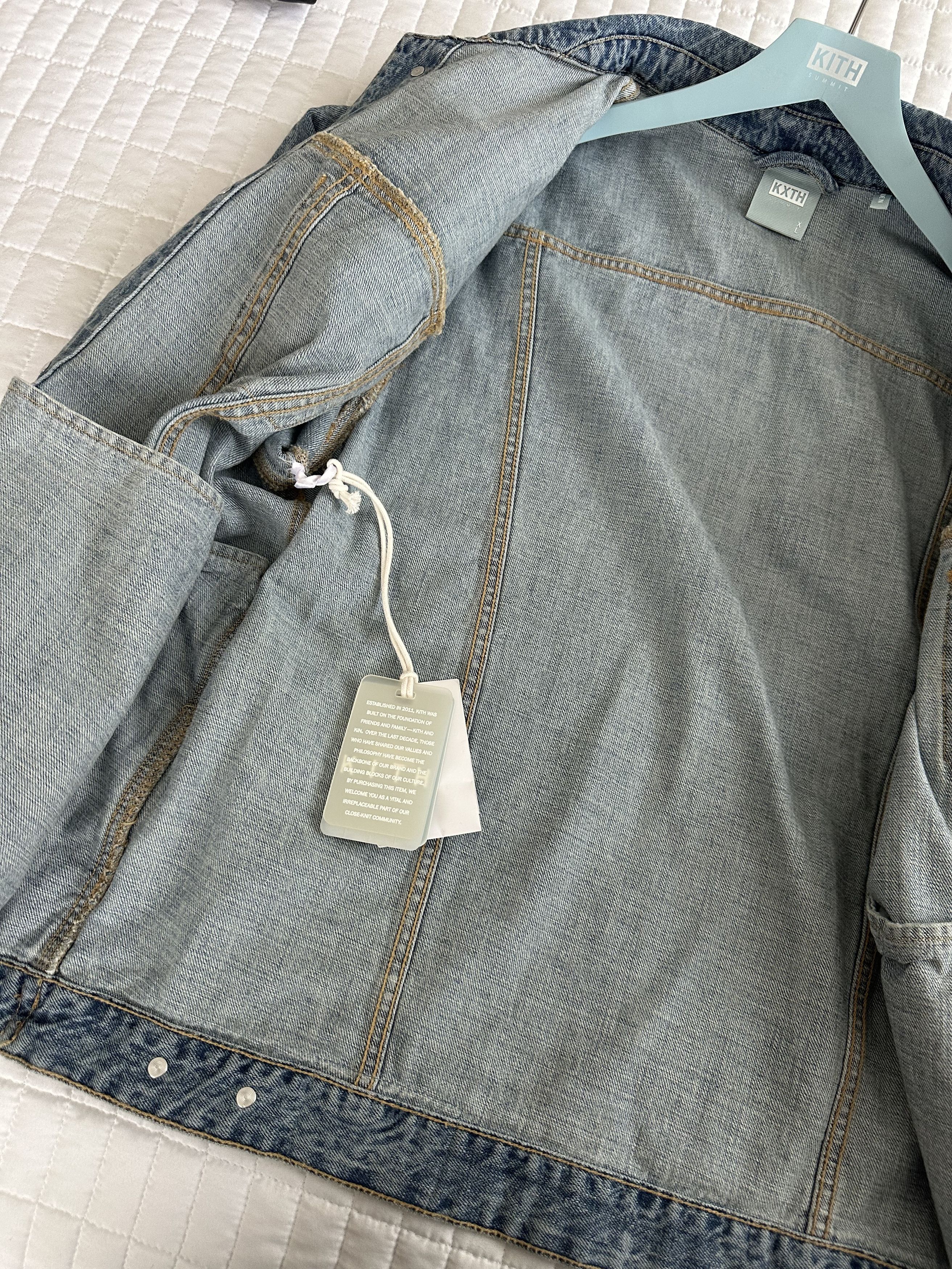 Kith Kith Laight Denim Jacket Summit Size US XL / EU 56 / 4 - 12 Thumbnail