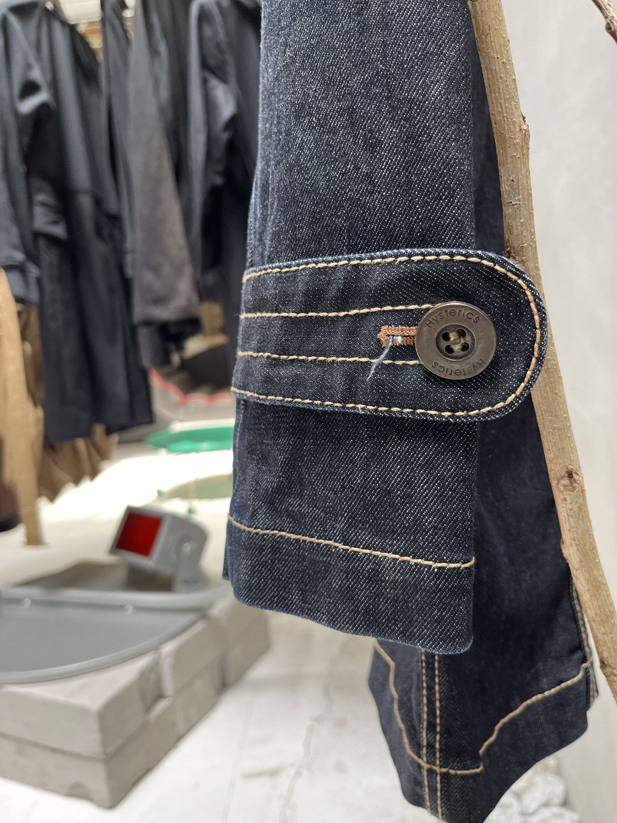 Hysteric Glamour Hysterics glamour long denim jacket ‼️ Size S / US 4 / IT 40 - 4 Thumbnail