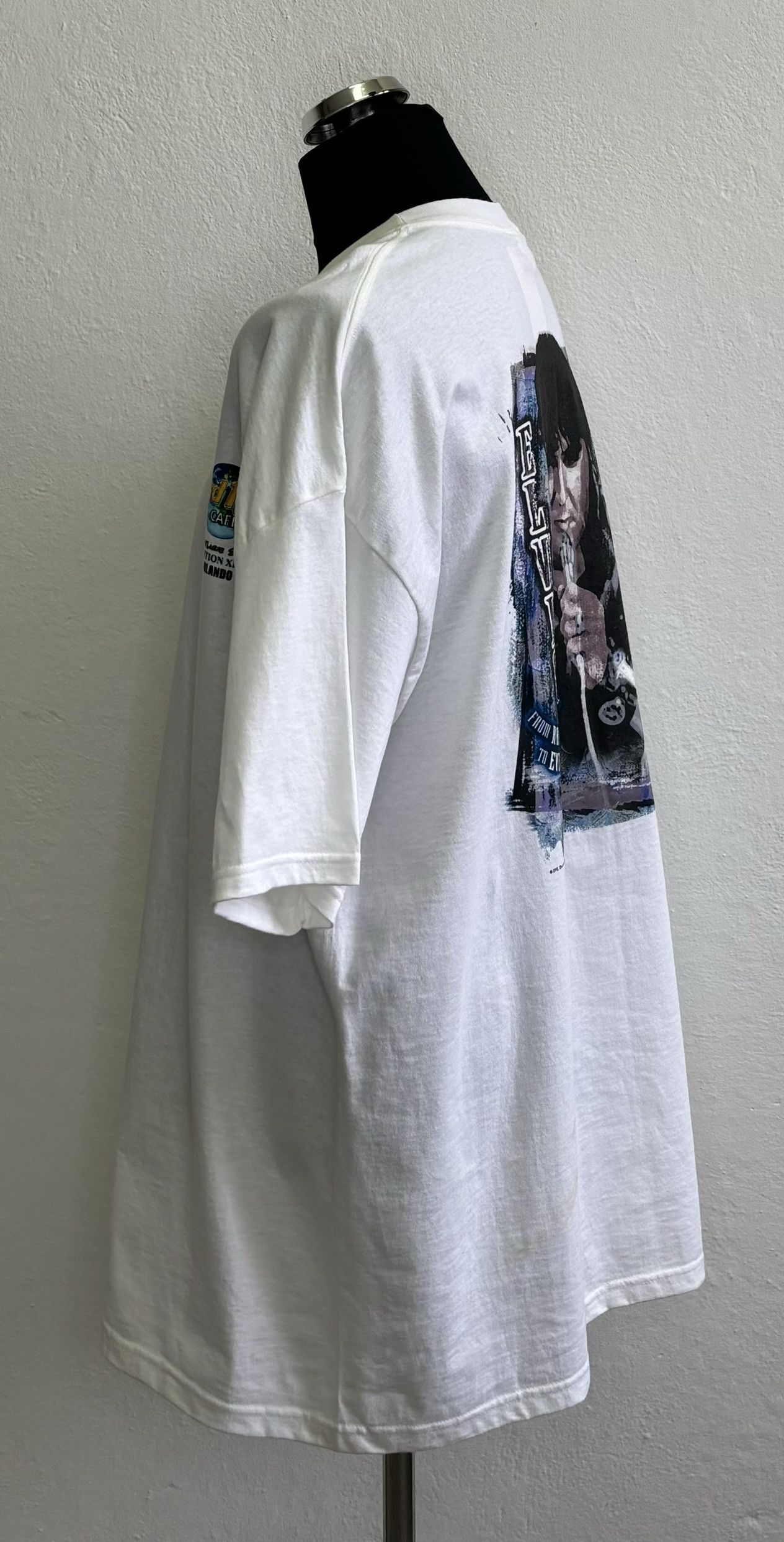 Hard Rock Cafe × Vintage Hard Rock Cafe Elvis Presley Original Tag T-shirt Size. 2XL Size US XXL / EU 58 / 5 - 3 Thumbnail