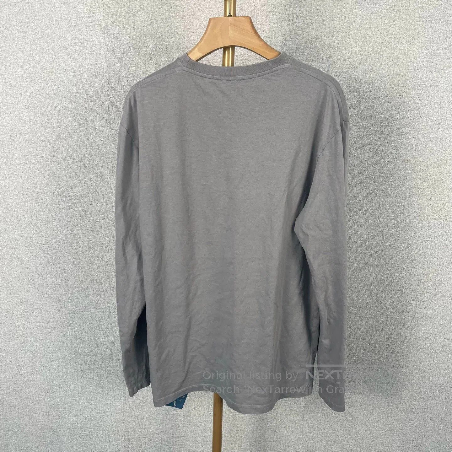 Loewe Loewe Gray Cotton Long-Sleeve T-Shirt. Size US M / EU 48-50 / 2 - 2 Thumbnail