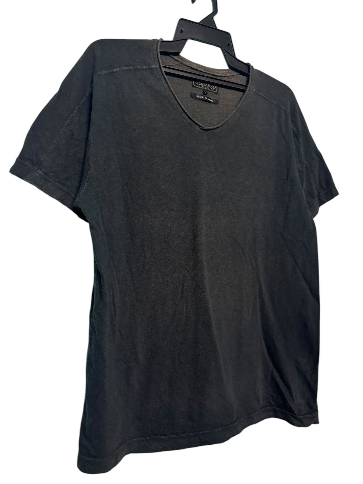 Beams Plus × Deluxeware × Japanese Brand 💥 BEAMS JAPAN DISTRESS SUNFADED V-NECK PLAIN TEE Size US L / EU 52-54 / 3 - 3 Thumbnail