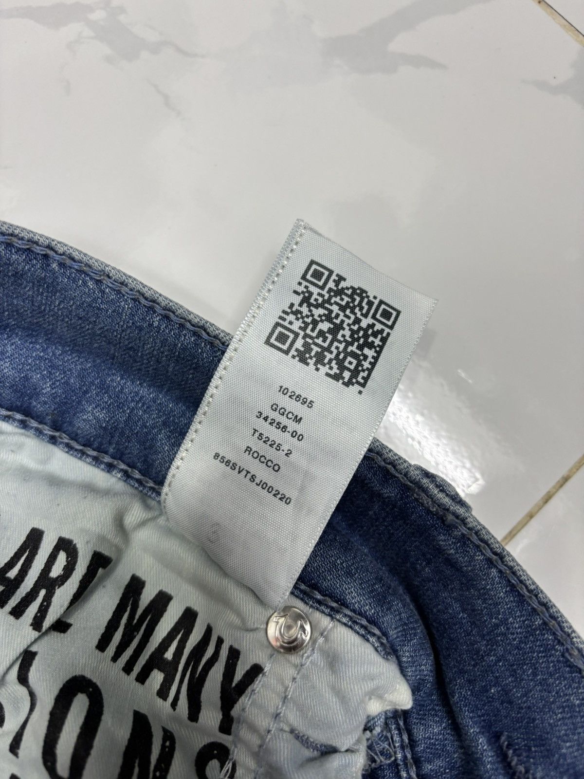 True Religion × Vintage TRUE RELIGION Relaxed Skinny Denim Pants Size US 32 / EU 48 - 14 Thumbnail