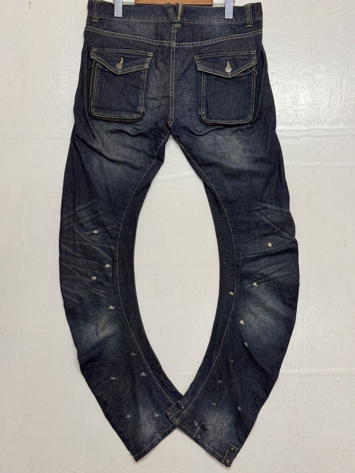 Japanese Brand × PPFM PPFM ENGINEERED BLACK DENIM JAPAN Size US 36 / EU 52 - 2 Thumbnail