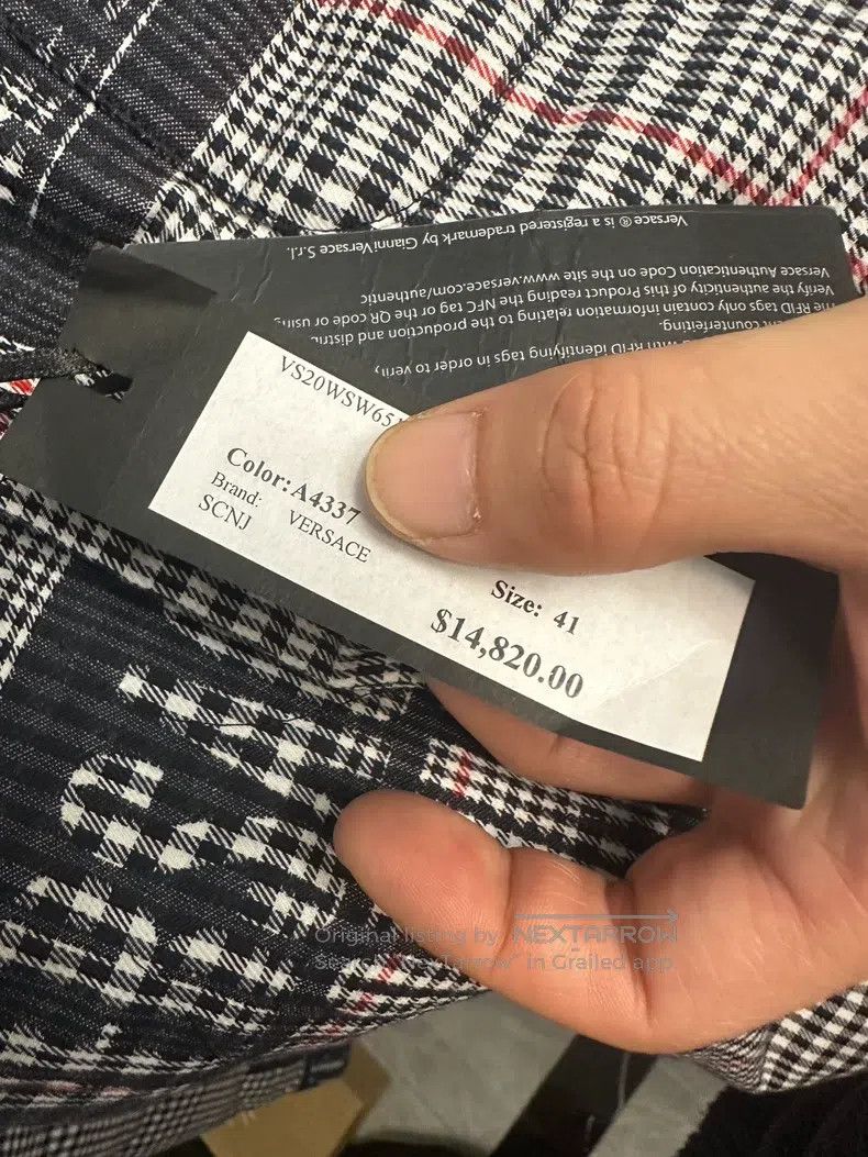 Versace Versace Thin cotton coat Size US XL / EU 56 / 4 - 6 Thumbnail