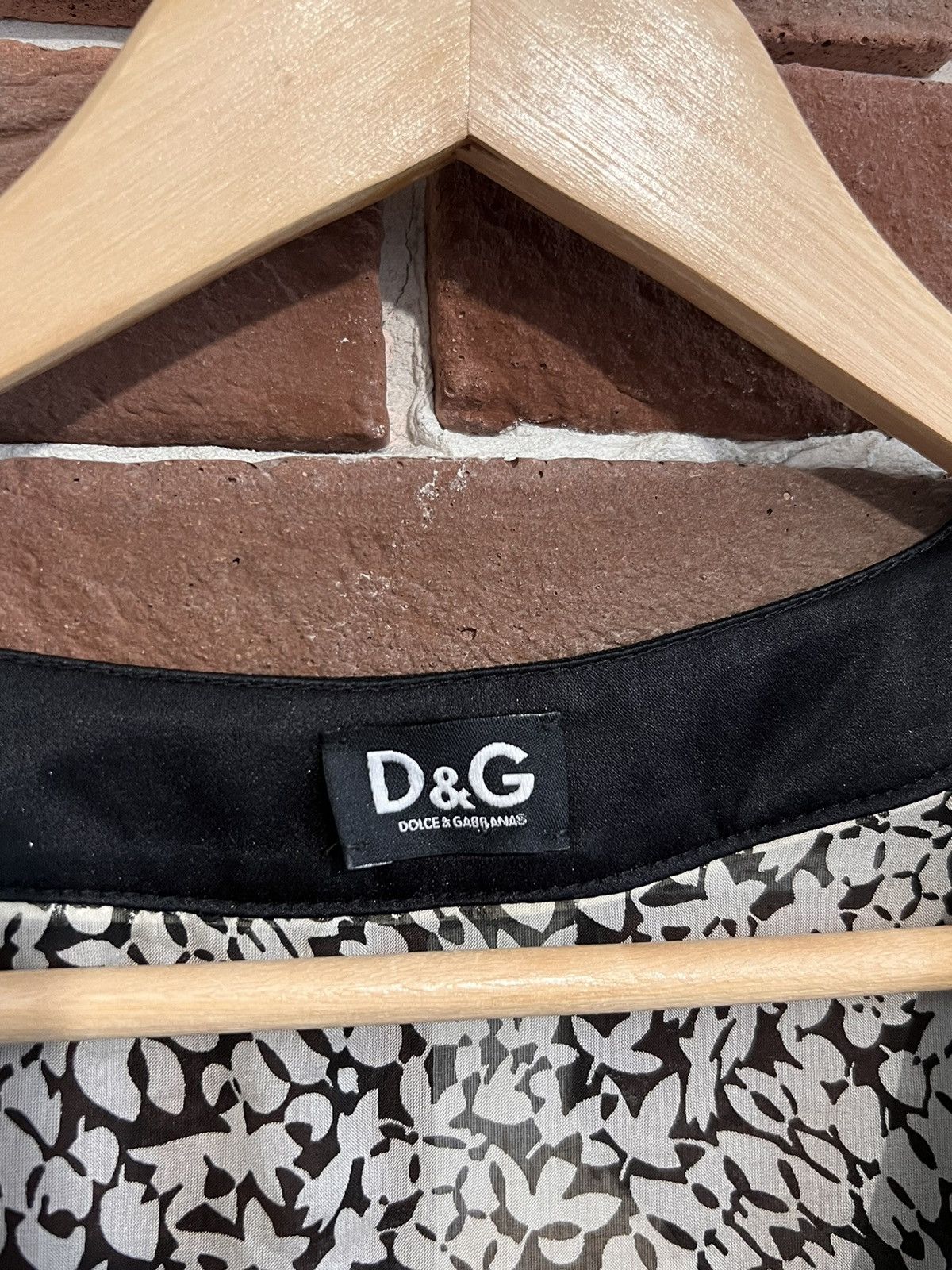 Dolce & Gabbana Rare Dolce & Gabbana Silk Dress 44IT designer Leaf Print Size M / US 6-8 / IT 42-44 - 5 Thumbnail