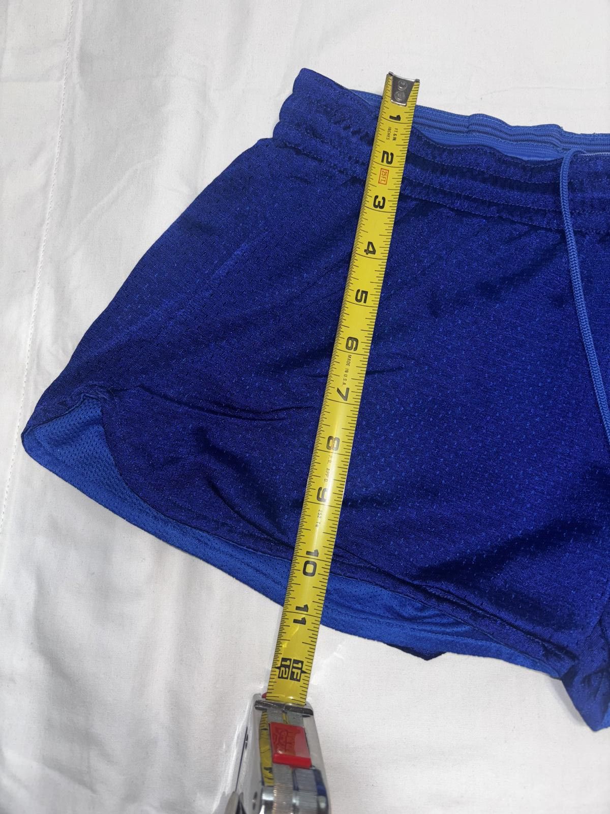 Nike Women's Nike Dri-FIT Athletic Shorts - Blue Size 28" / US 6 / IT 42 - 7 Thumbnail