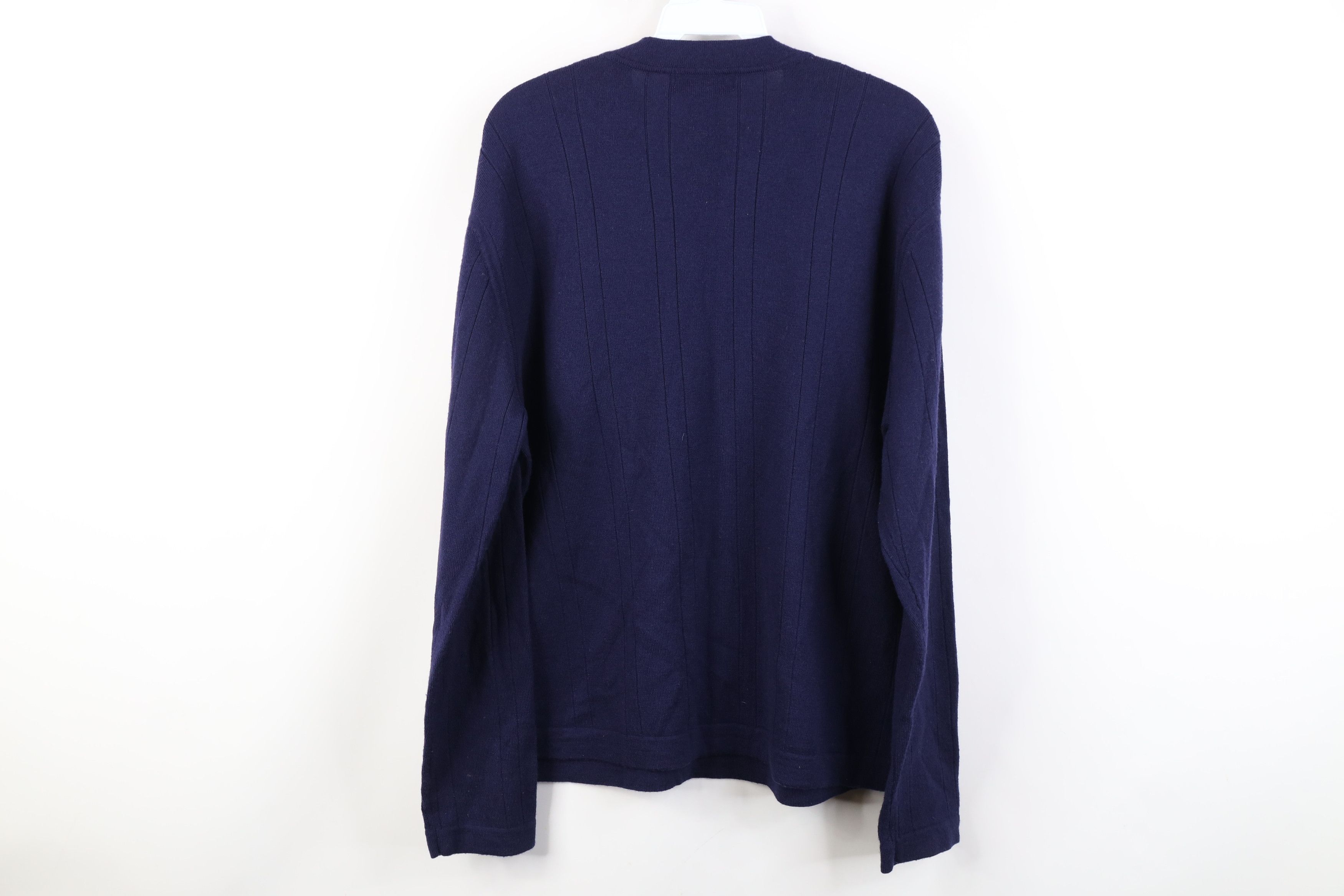 Banana Republic Vintage Y2K 2000 Banana Republic Merino Wool Ribbed Sweater Size US L / EU 52-54 / 3 - 10 Thumbnail