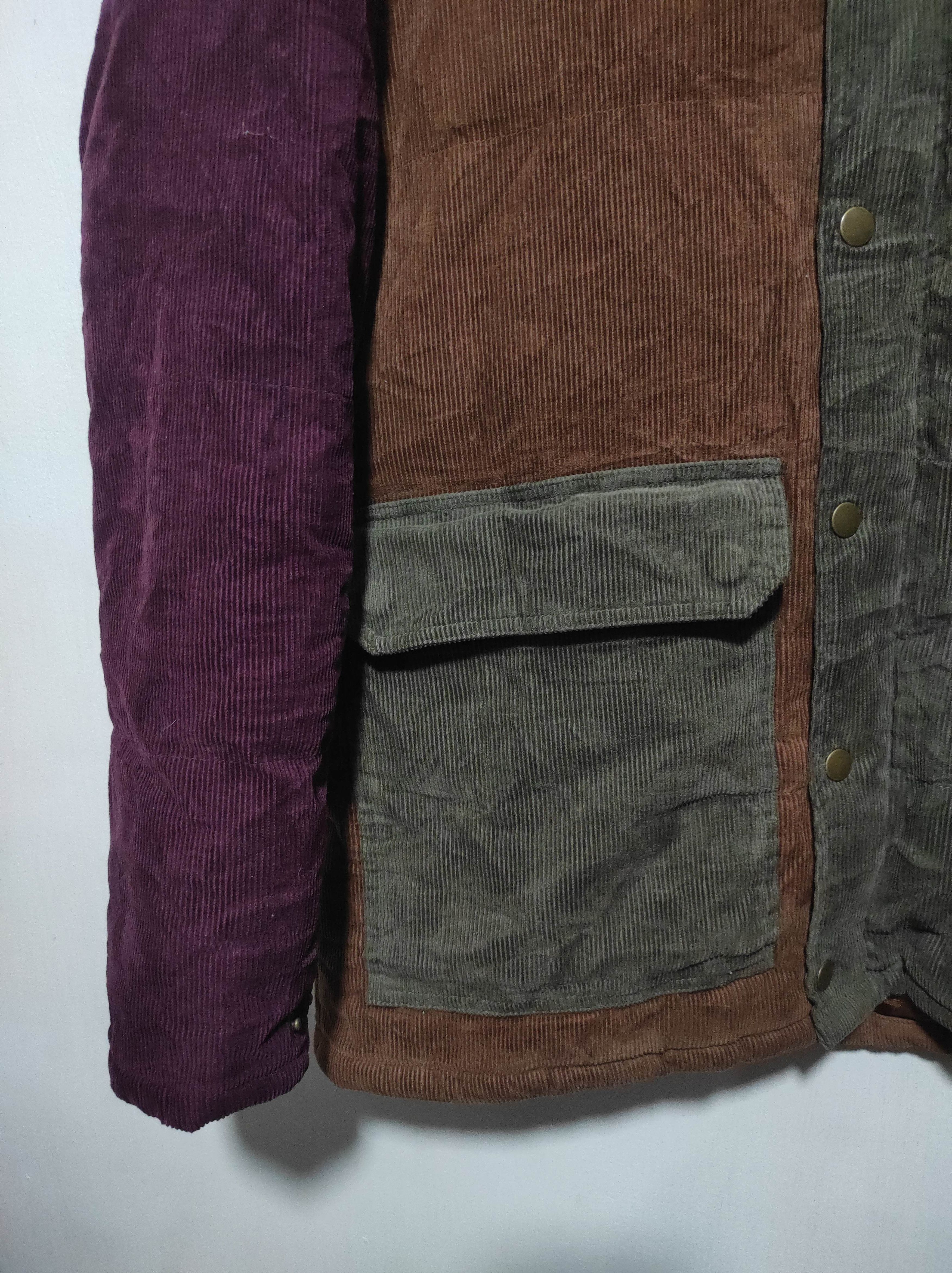 Hysteric Glamour Sm.Sadau Carduroy colorblock parka jacket Size US L / EU 52-54 / 3 - 4 Thumbnail
