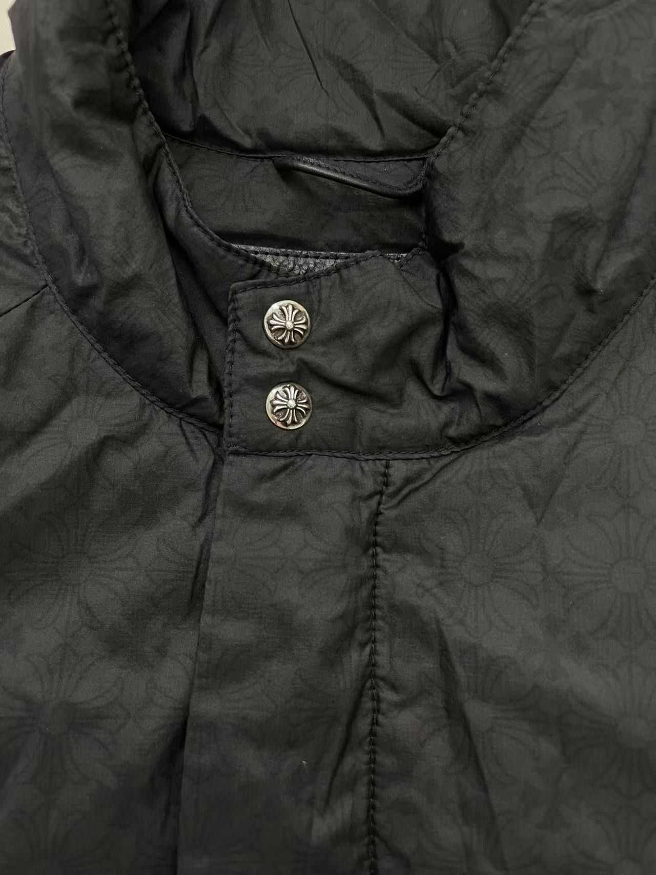 Chrome Hearts Chrome Hearts Tonal Monogram Cross Pattern Quilted Jacket Size US M / EU 48-50 / 2 - 3 Thumbnail