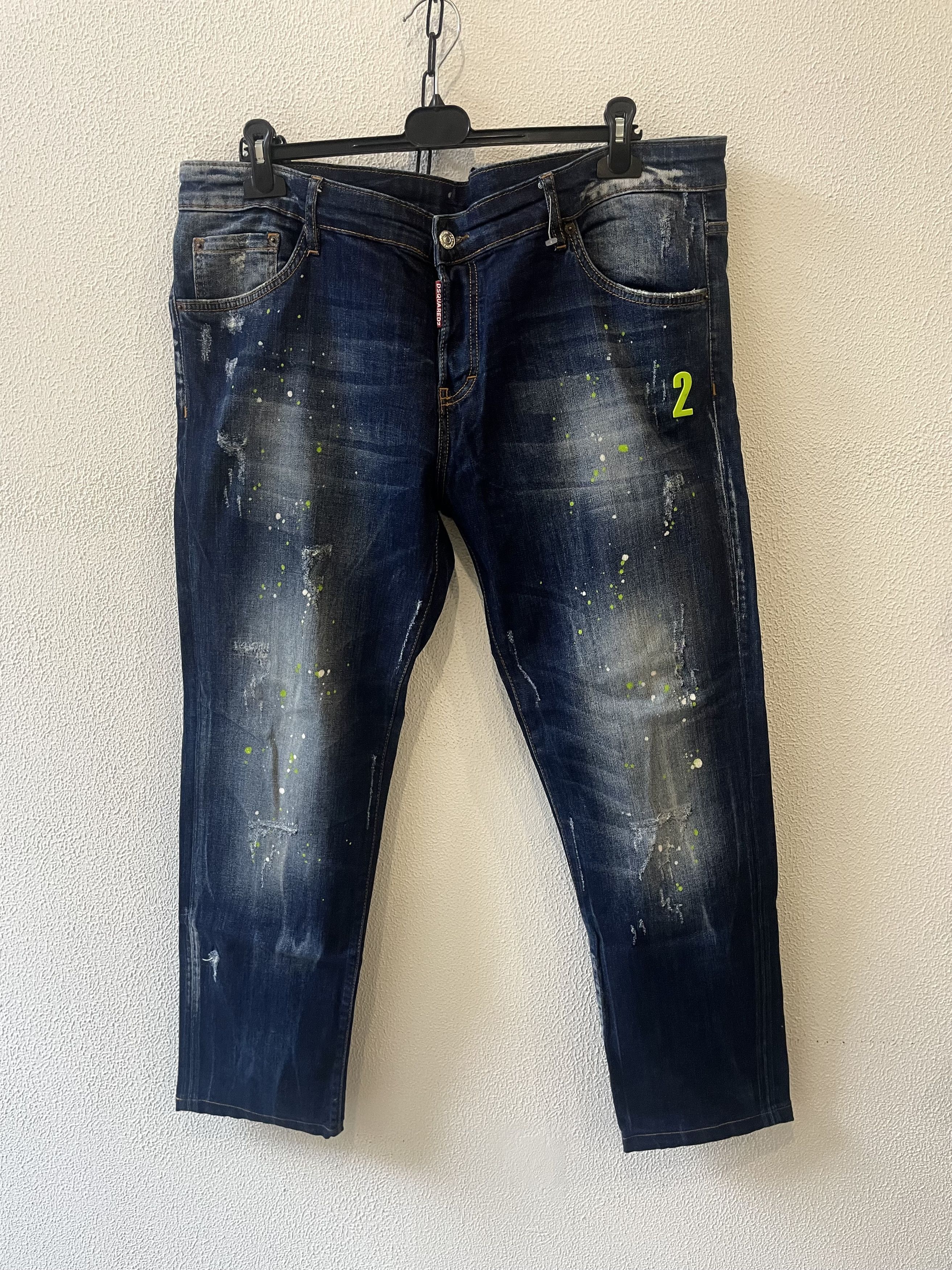 Dsquared2 Rare Dsquared 2 blue denim jeans Size US 36 / EU 52 - 1 Thumbnail