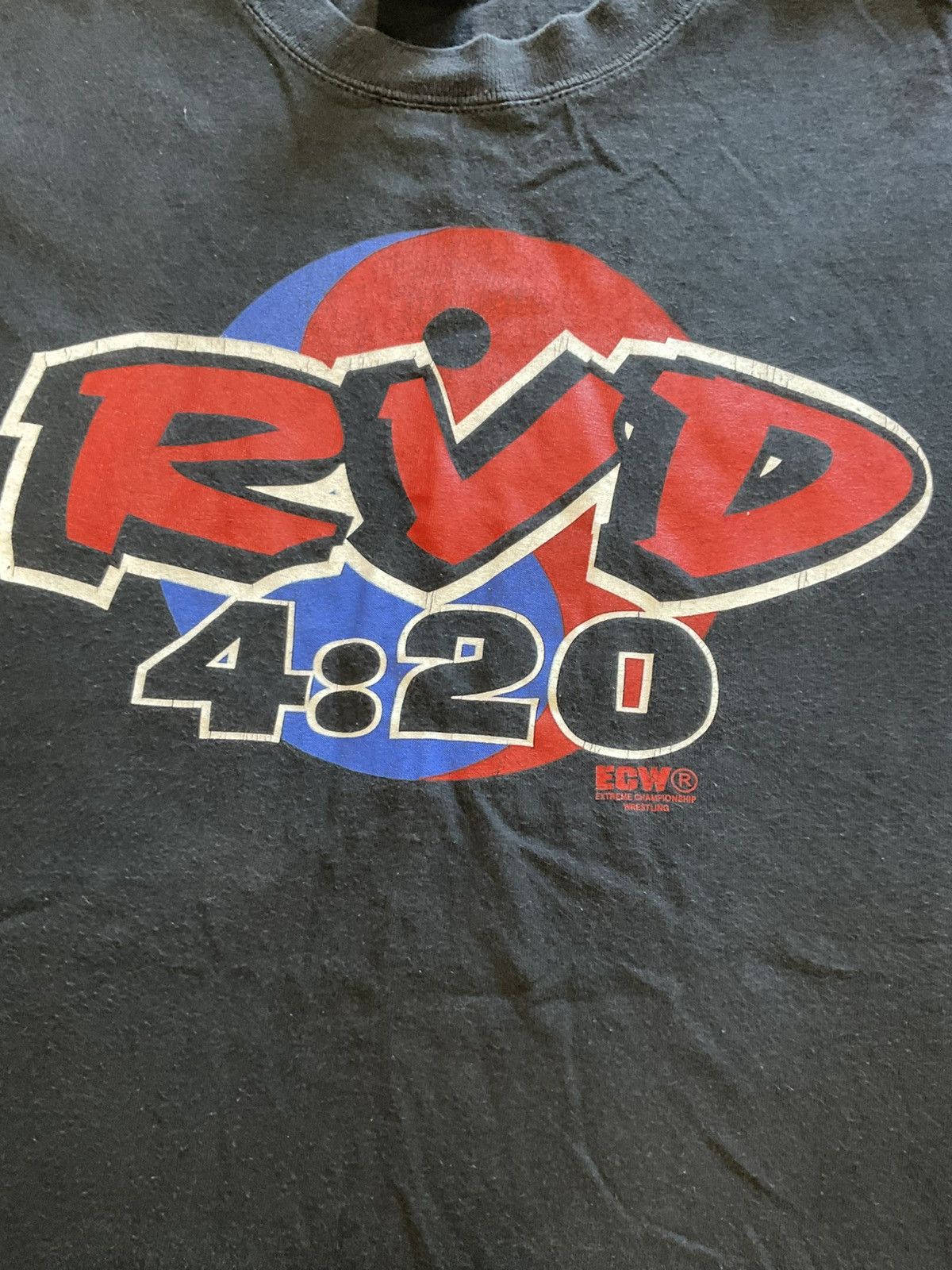 Vintage Vintage rvd ecw shirt xl Size US XL / EU 56 / 4 - 2 Thumbnail