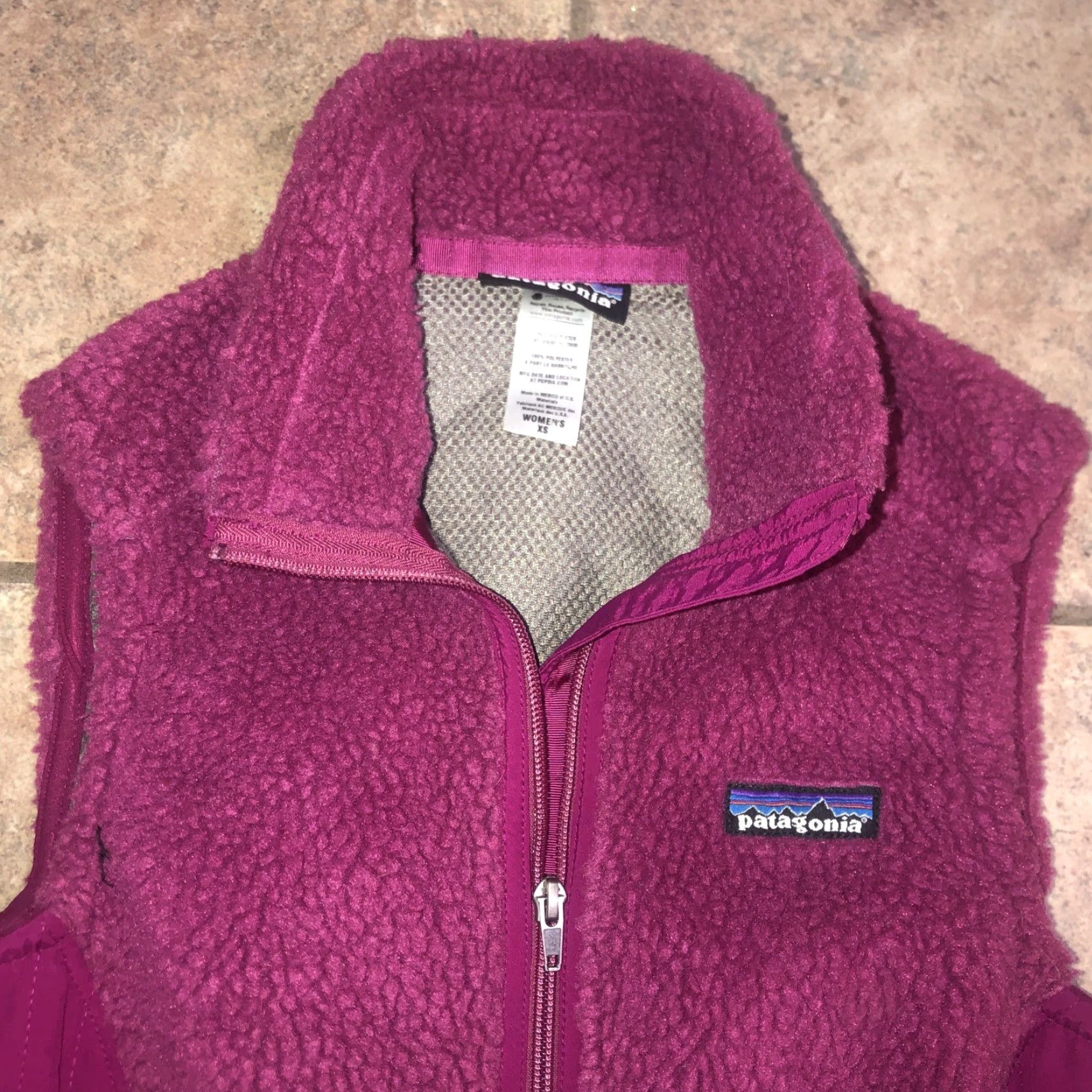 Patagonia Patagonia Purple Fleece Vest Womens Size XS Size XS / US 0-2 / IT 36-38 - 2 Thumbnail